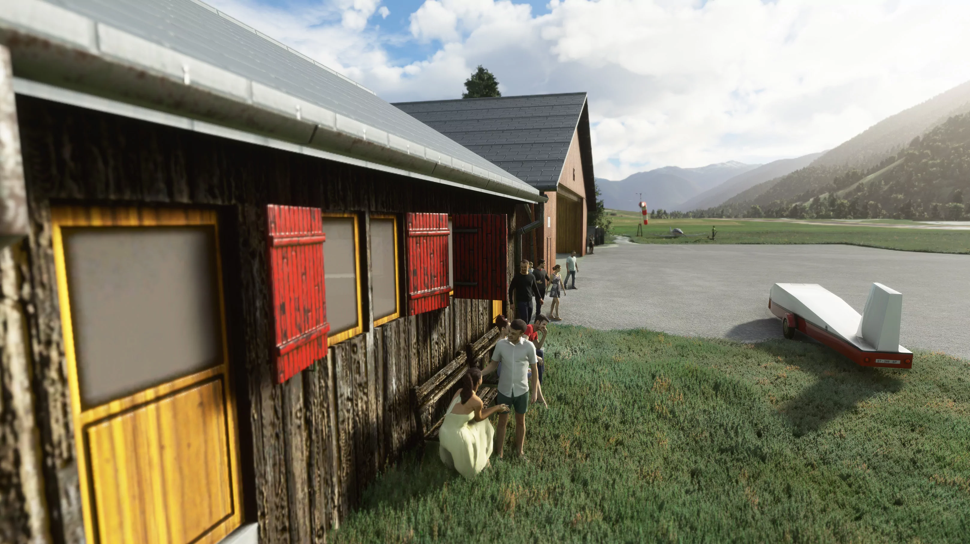 Аэродром LSPU ( Мюнстер, Швейцария )