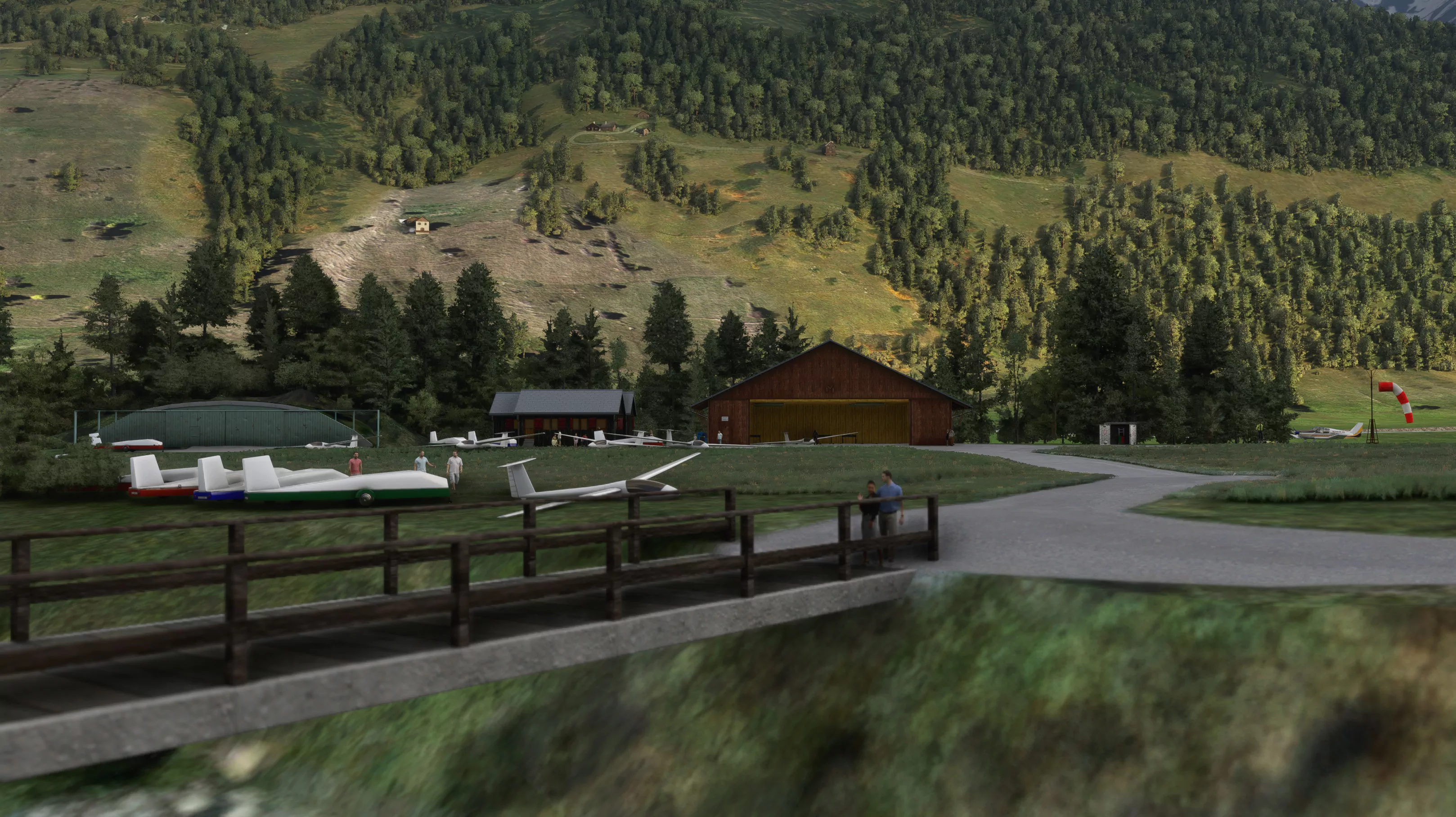 Аэродром LSPU ( Мюнстер, Швейцария )