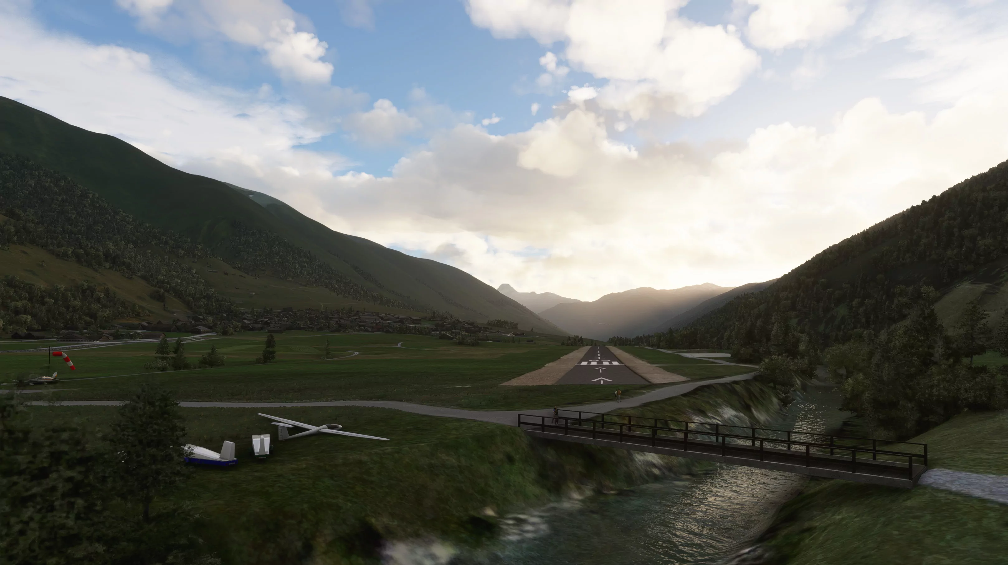 Аэродром LSPU ( Мюнстер, Швейцария )