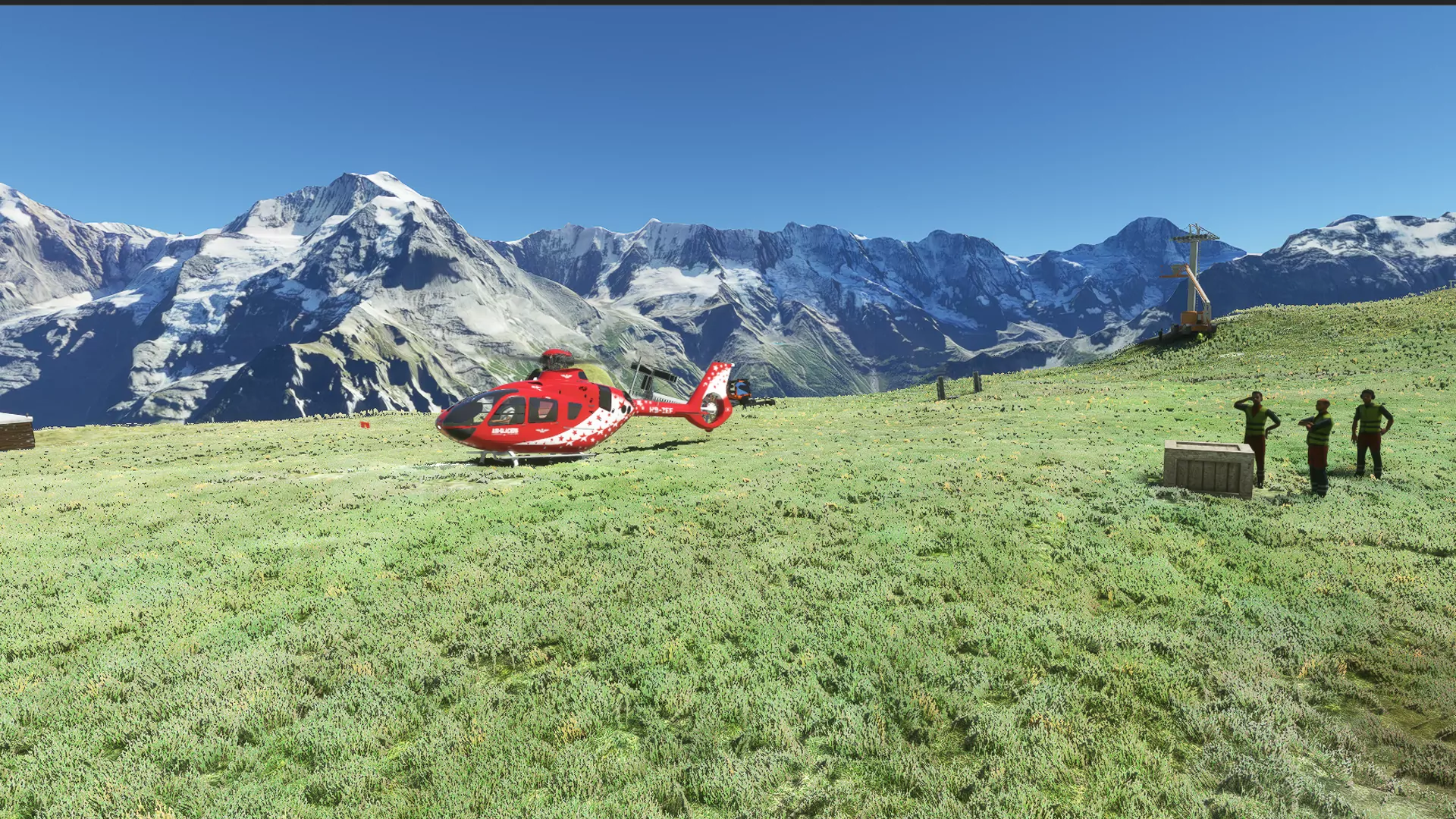 Хелипорт LSXL ( Берн, Швейцария )