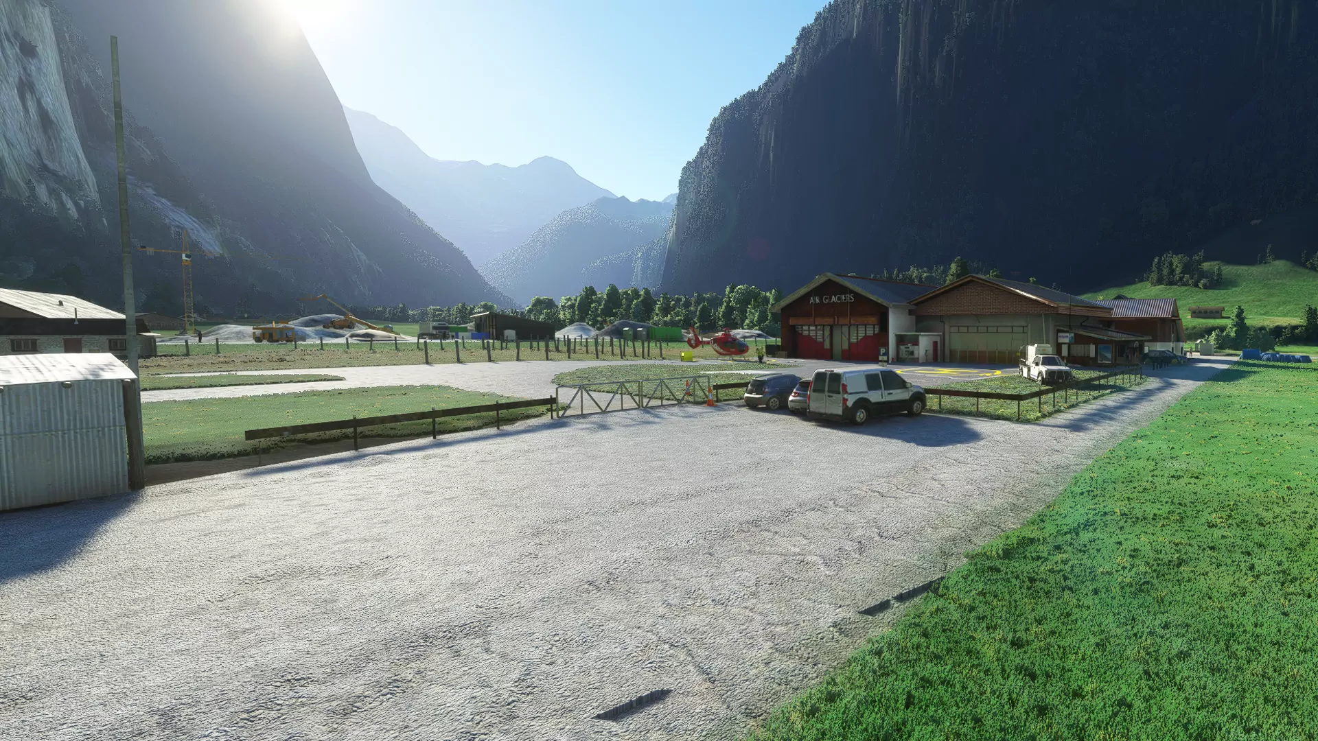 Хелипорт LSXL ( Берн, Швейцария )