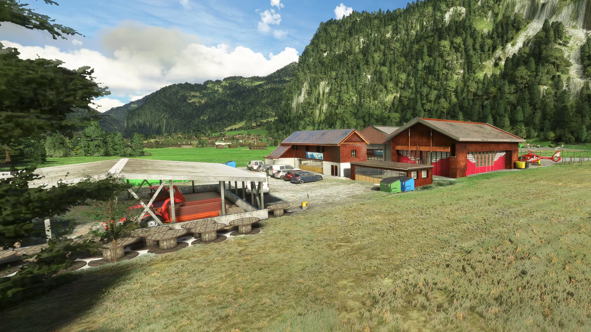 Хелипорт LSXL ( Берн, Швейцария )