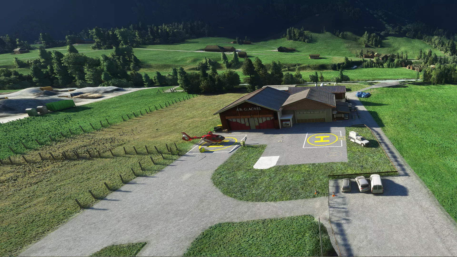 Хелипорт LSXL ( Берн, Швейцария )