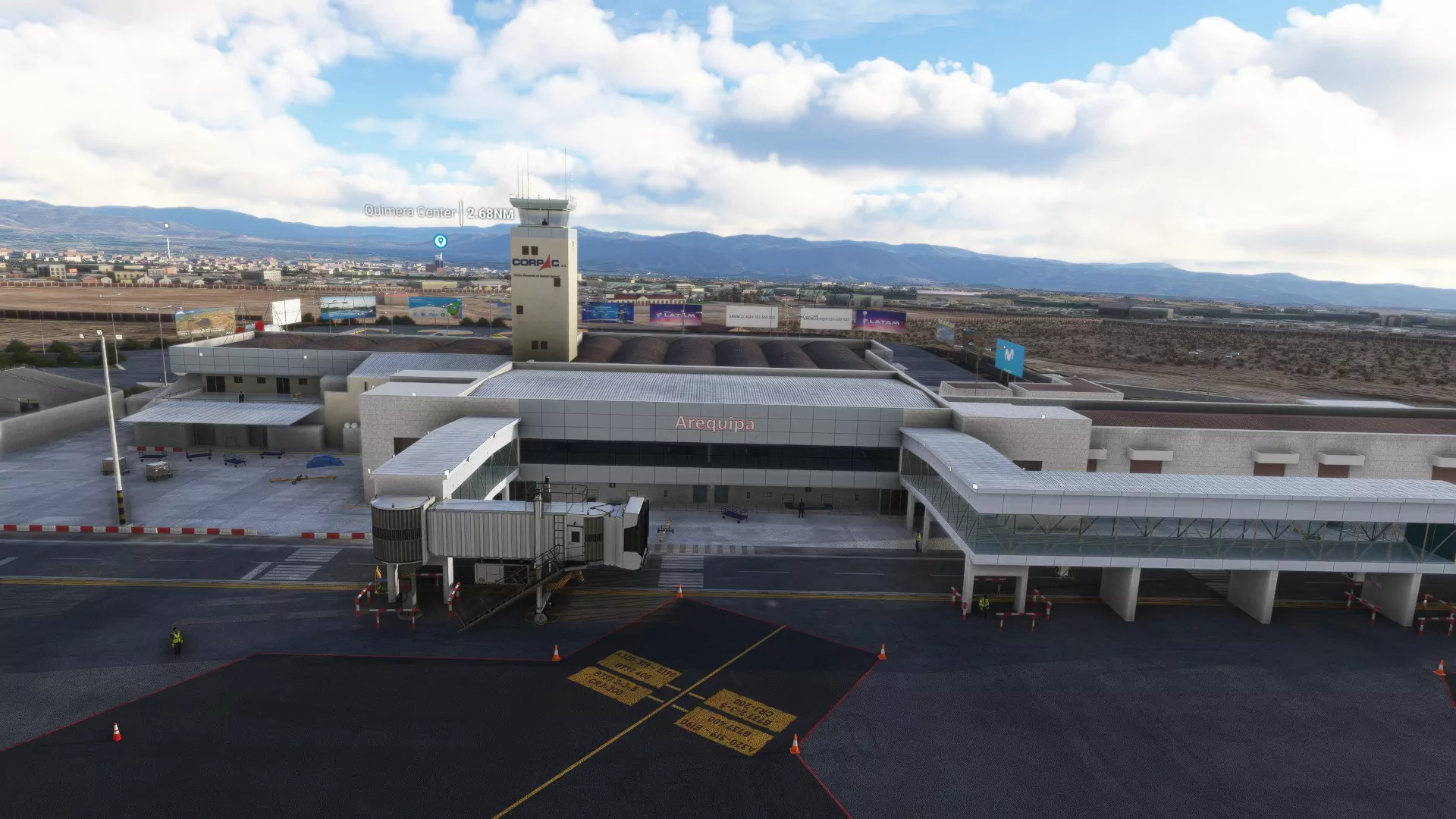 Аэропорт SPQU ( Арекипа, Перу )