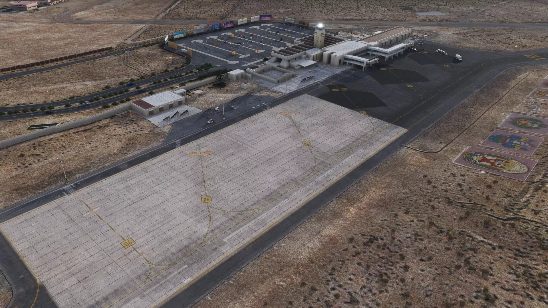 Аэропорт SPQU ( Арекипа, Перу )