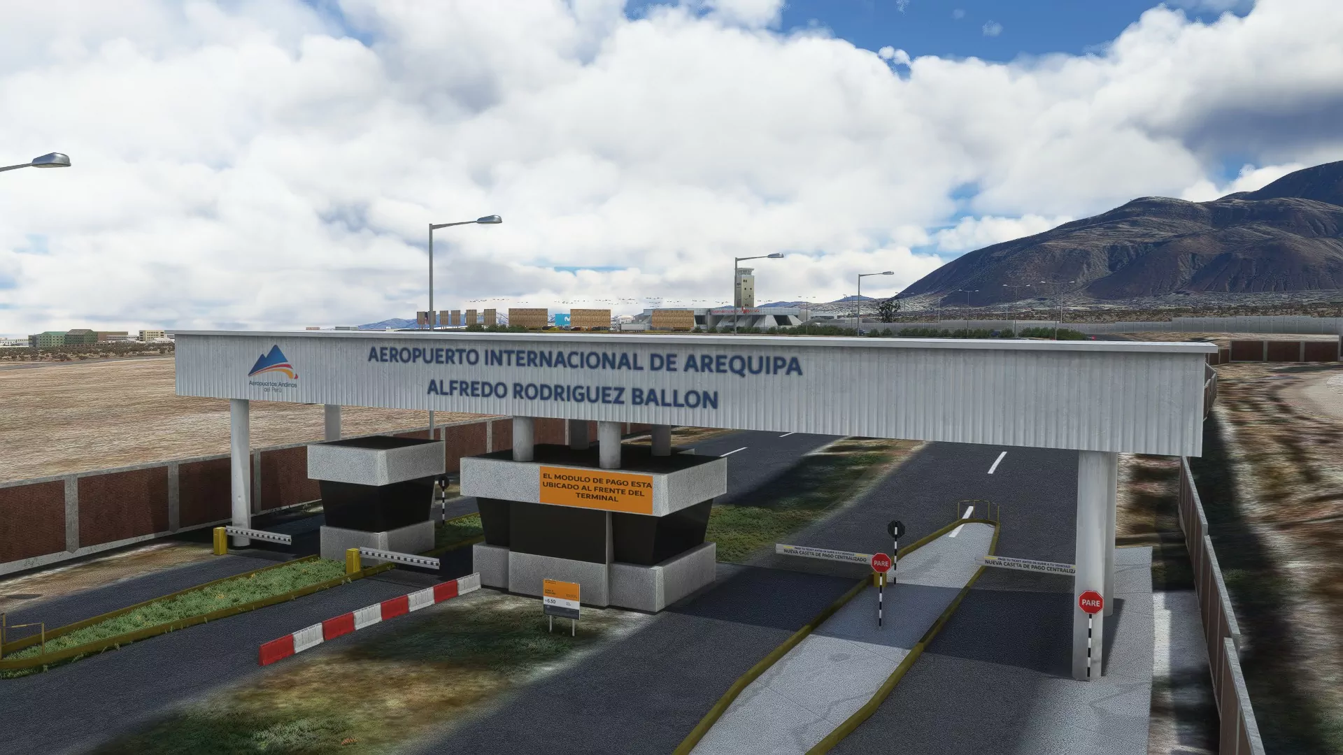 Аэропорт SPQU ( Арекипа, Перу )