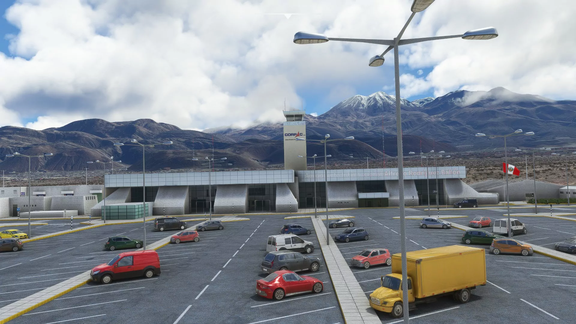 Аэропорт SPQU ( Арекипа, Перу )