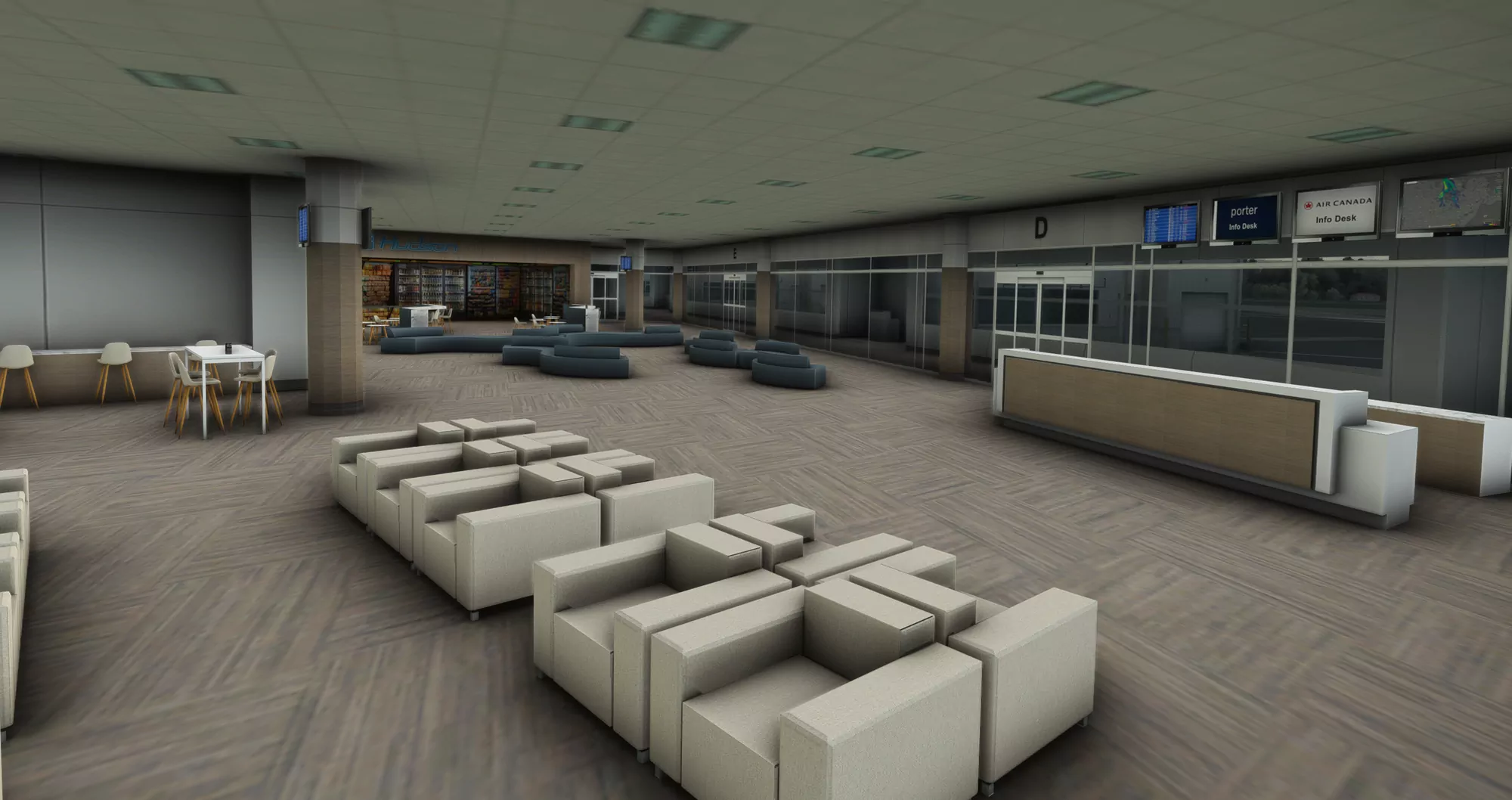 Аэропорт CYTZ ( Торонто, Канада )