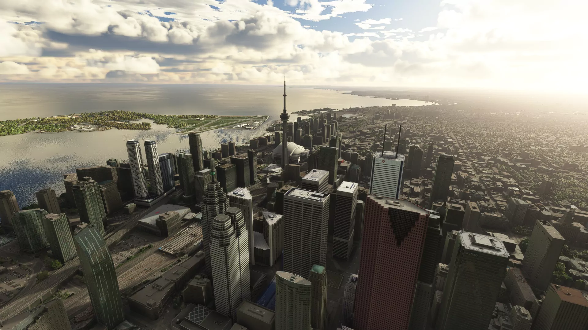 Аэропорт CYTZ ( Торонто, Канада )