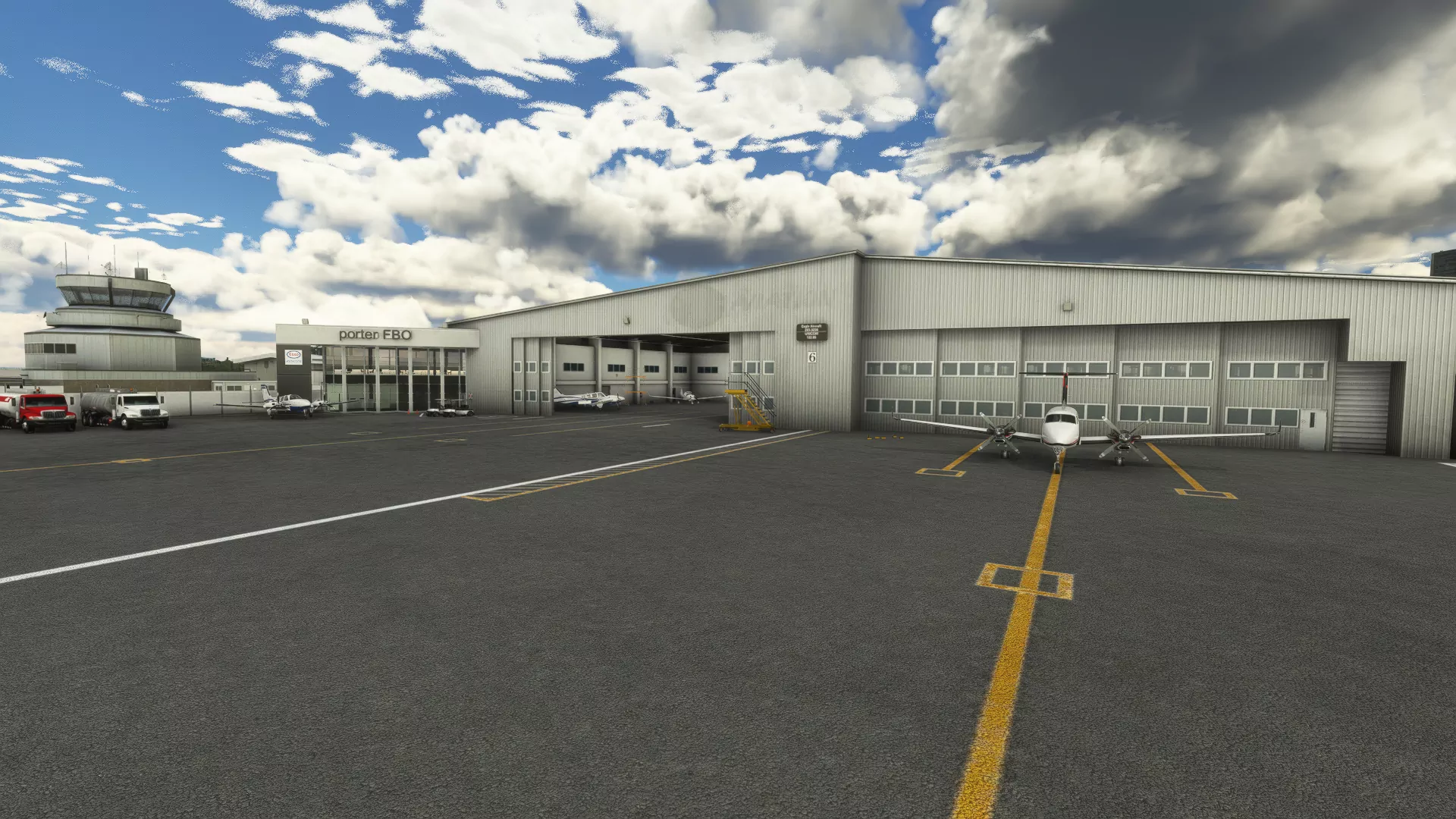 Аэропорт CYTZ ( Торонто, Канада )