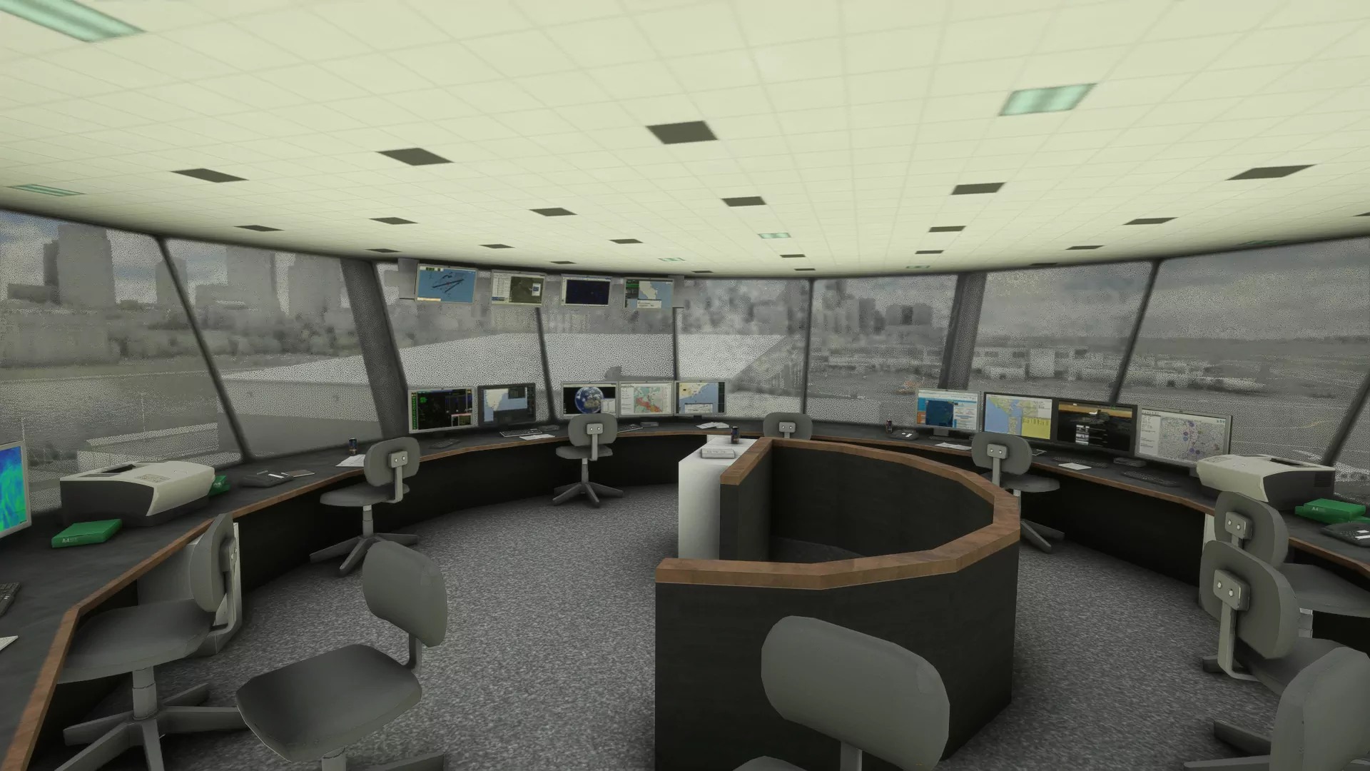 Аэропорт CYTZ ( Торонто, Канада )