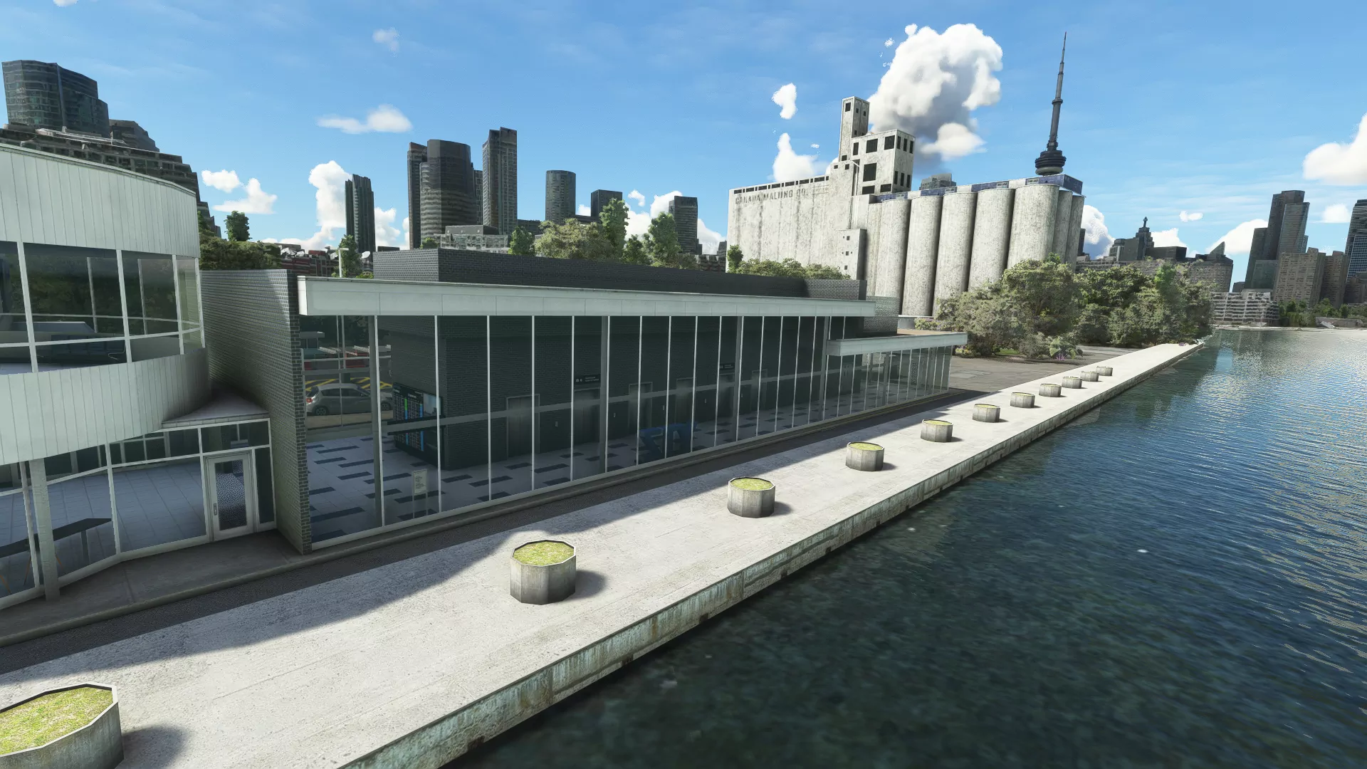 Аэропорт CYTZ ( Торонто, Канада )