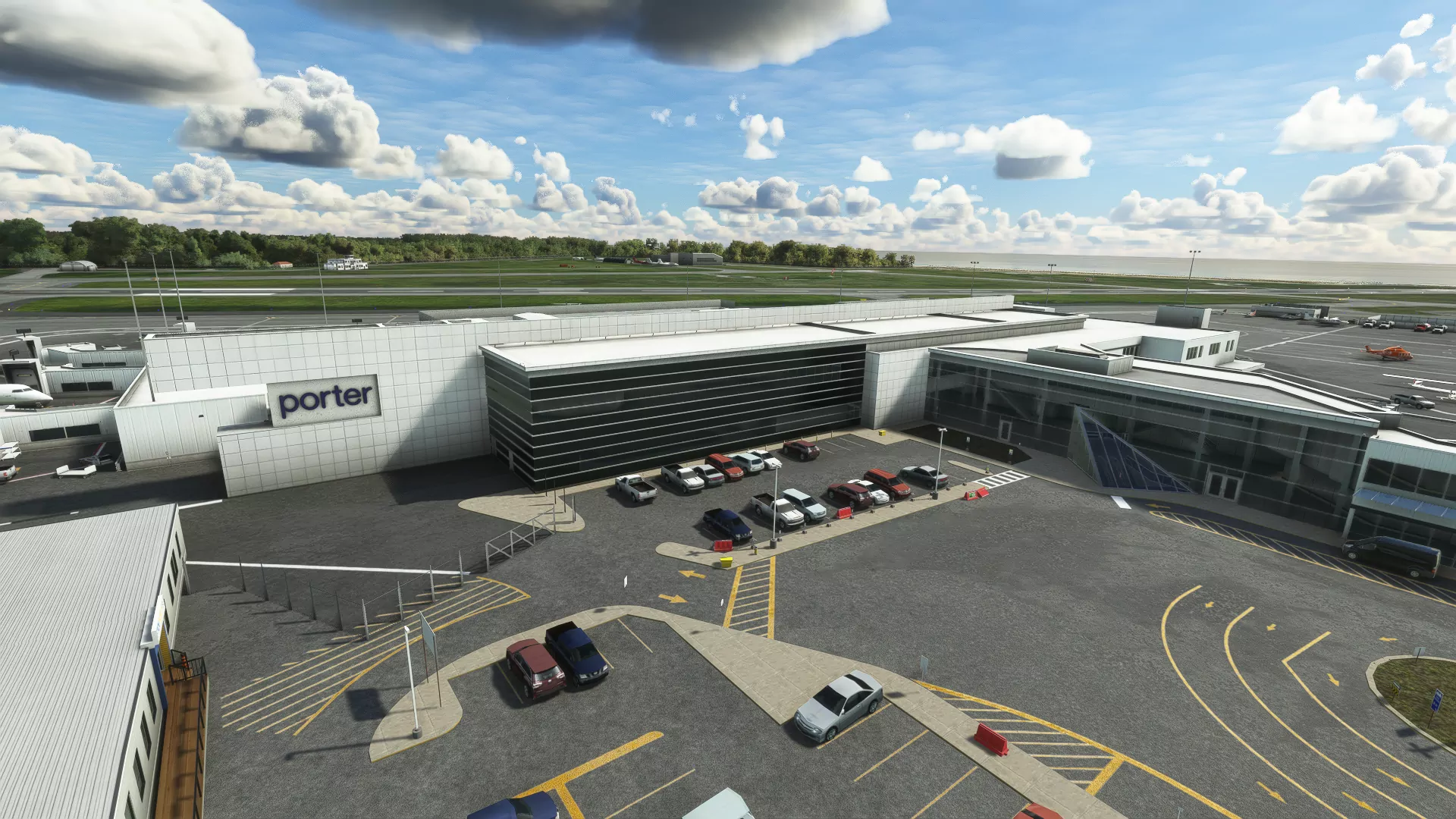 Аэропорт CYTZ ( Торонто, Канада )