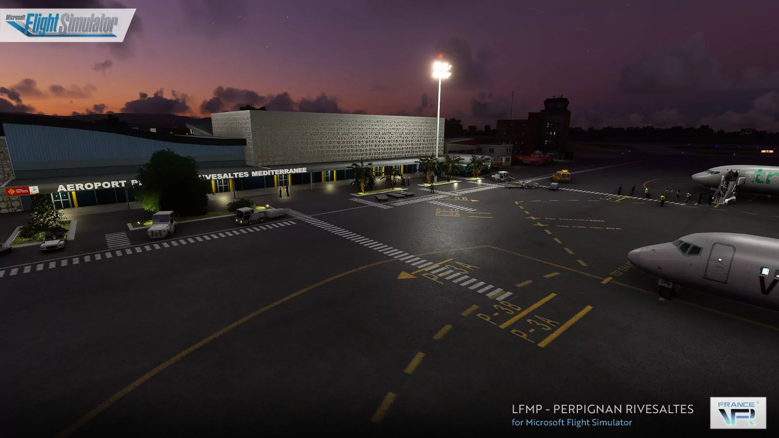 Аэропорт LFMP ( Перпиньян, Франция )