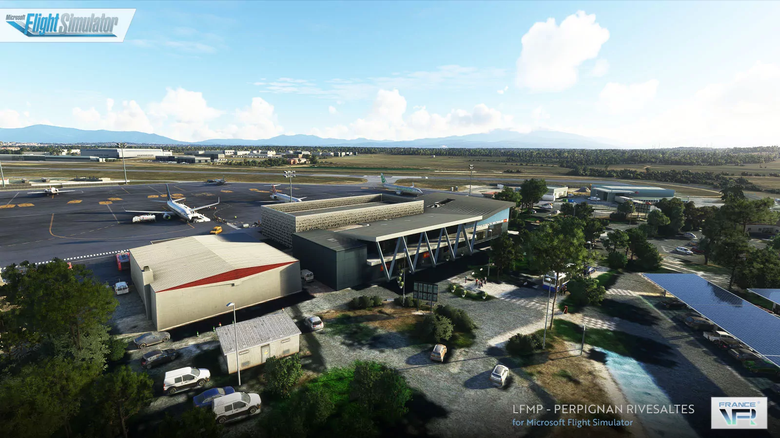 Аэропорт LFMP ( Перпиньян, Франция )