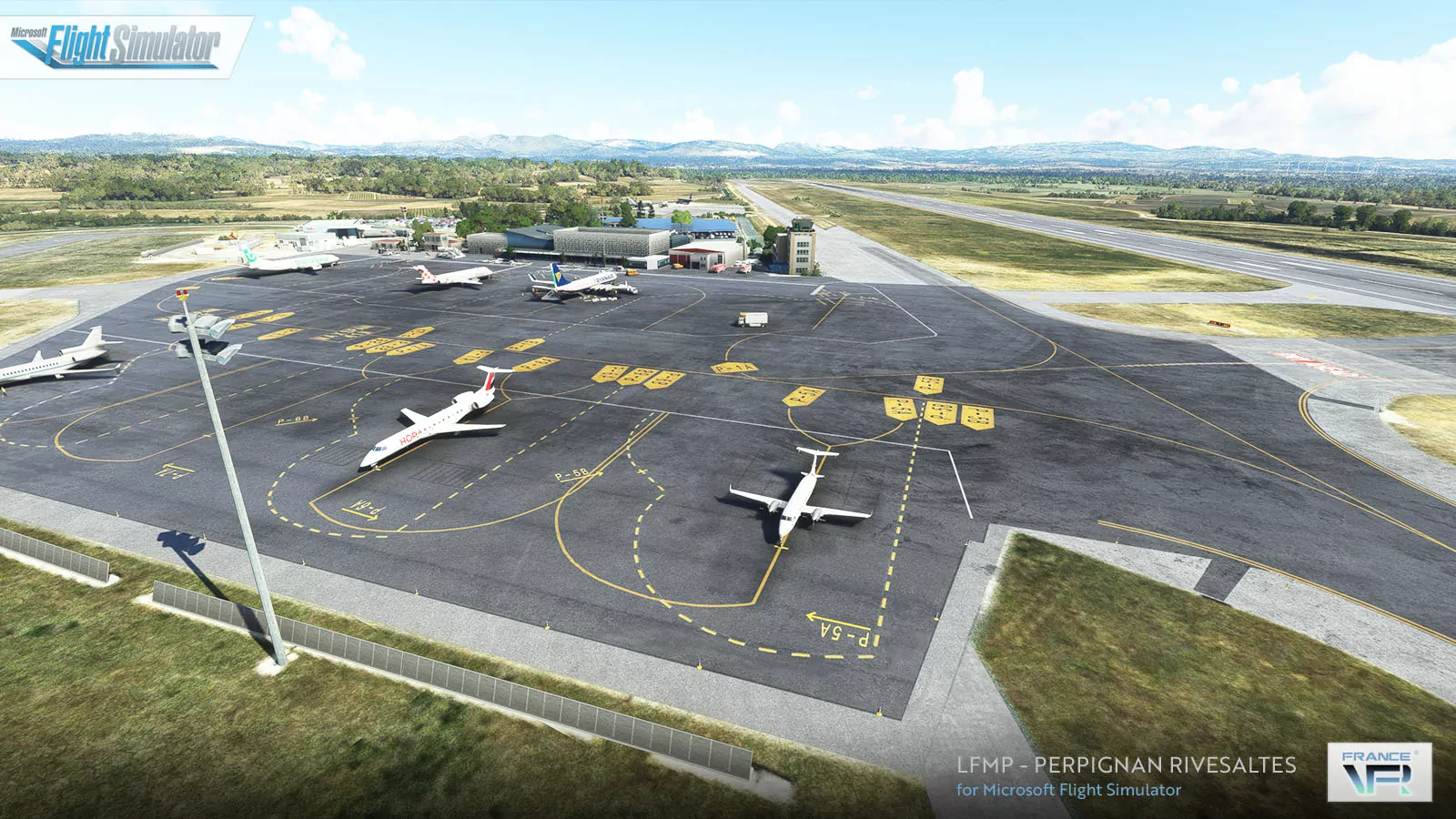 Аэропорт LFMP ( Перпиньян, Франция )