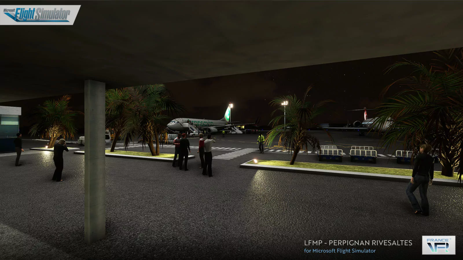Аэропорт LFMP ( Перпиньян, Франция )