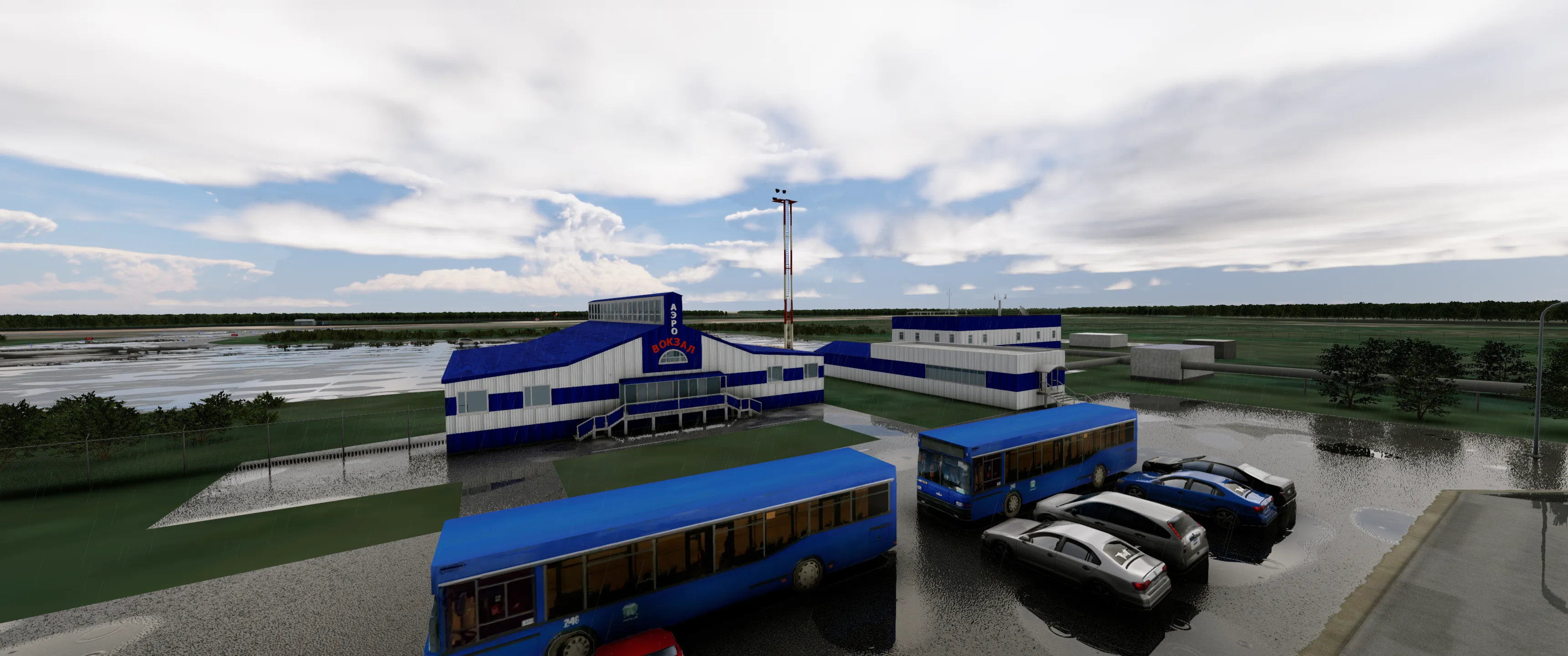 Аэропорт USMQ ( Ямбург, Россия )