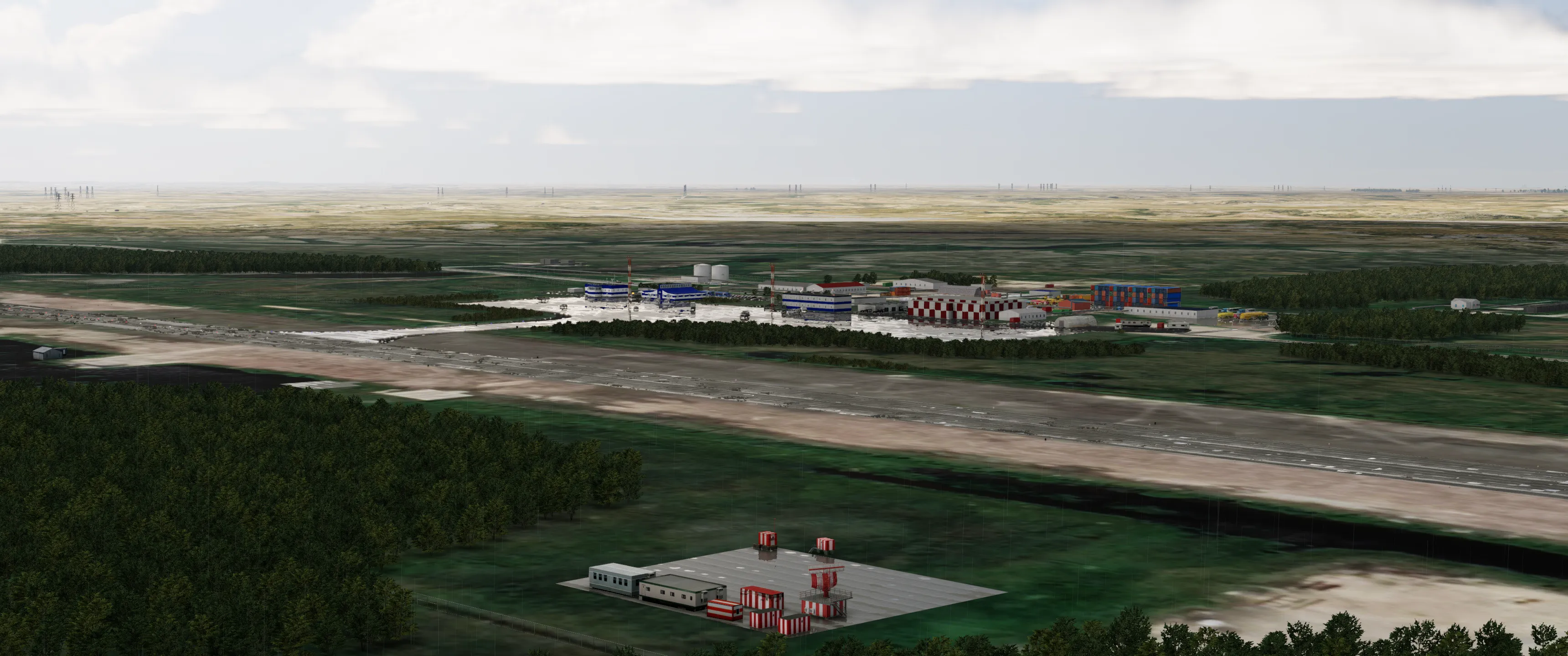 Аэропорт USMQ ( Ямбург, Россия )