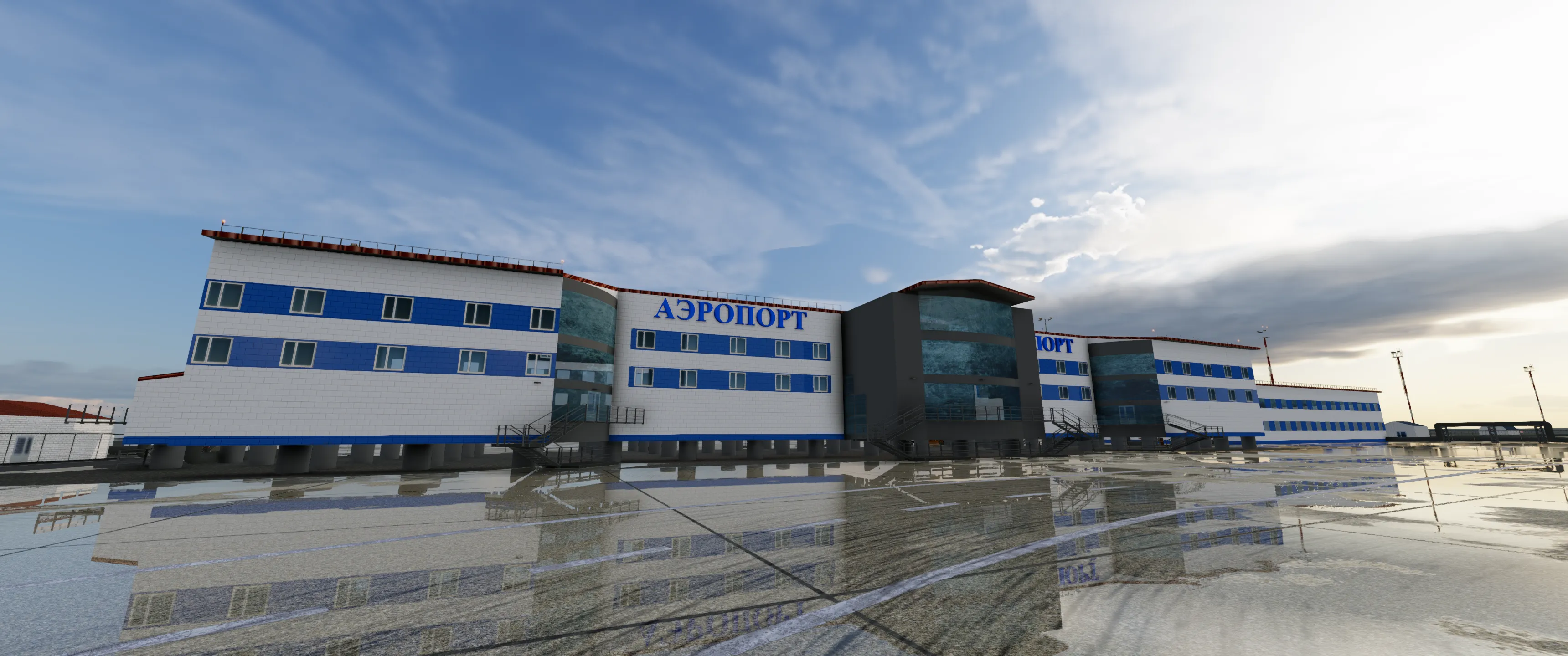 Аэропорт USDB ( Бованенково, Россия )