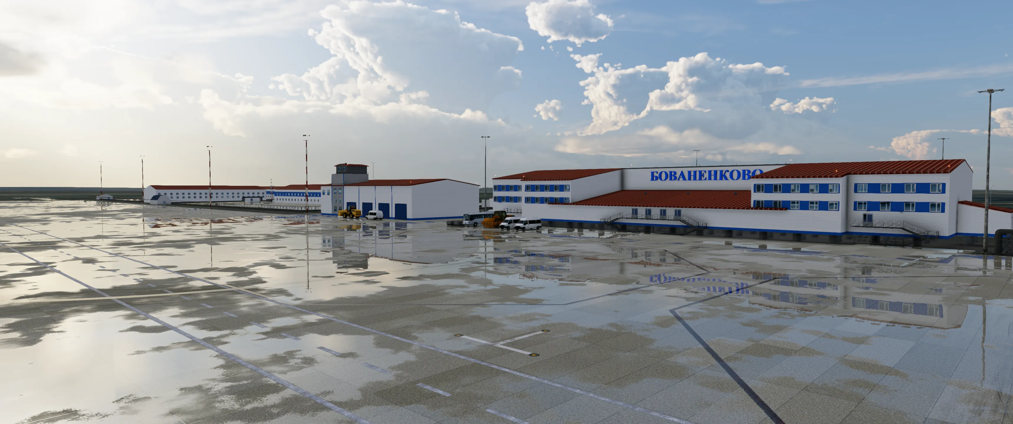 Аэропорт USDB ( Бованенково, Россия )