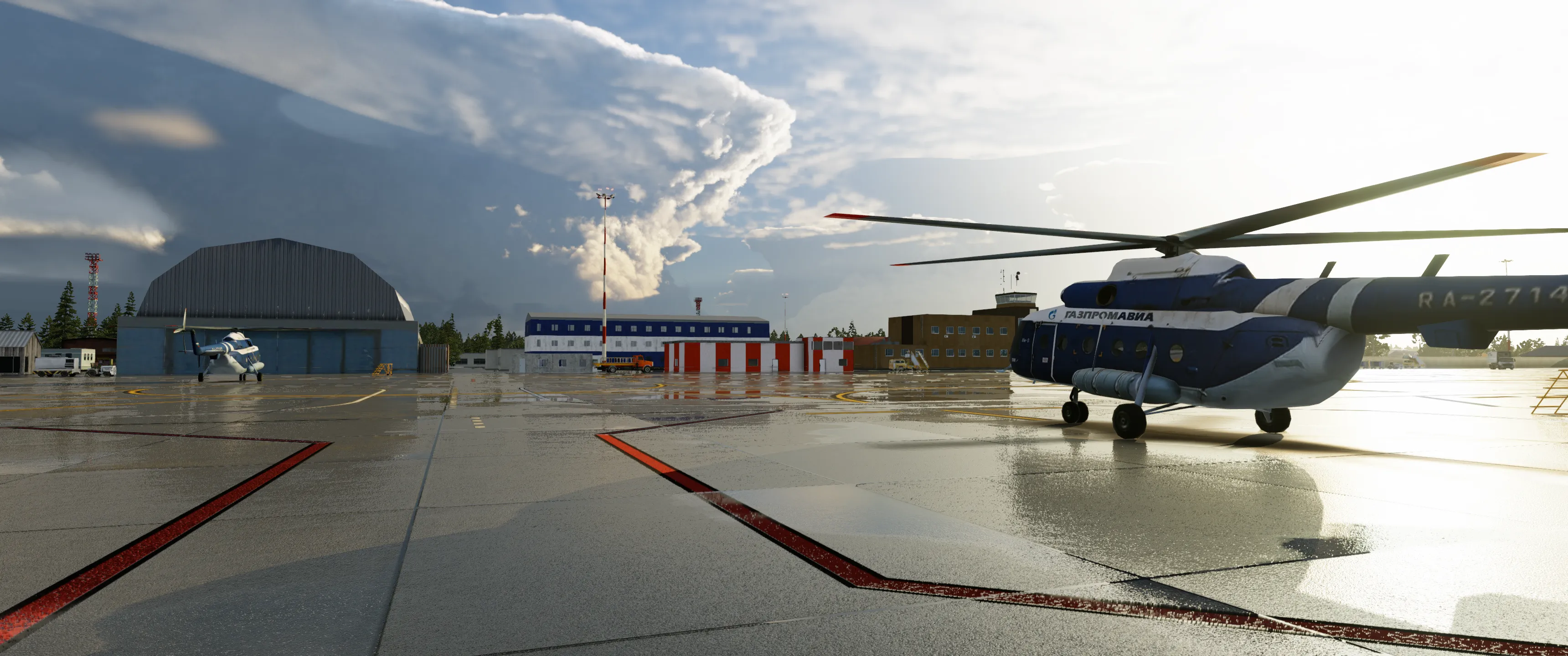 Аэропорт USMM ( Надым, Россия )