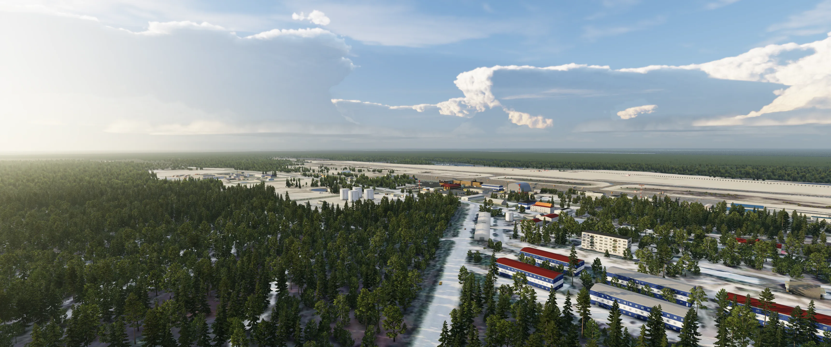 Аэропорт USMM ( Надым, Россия )