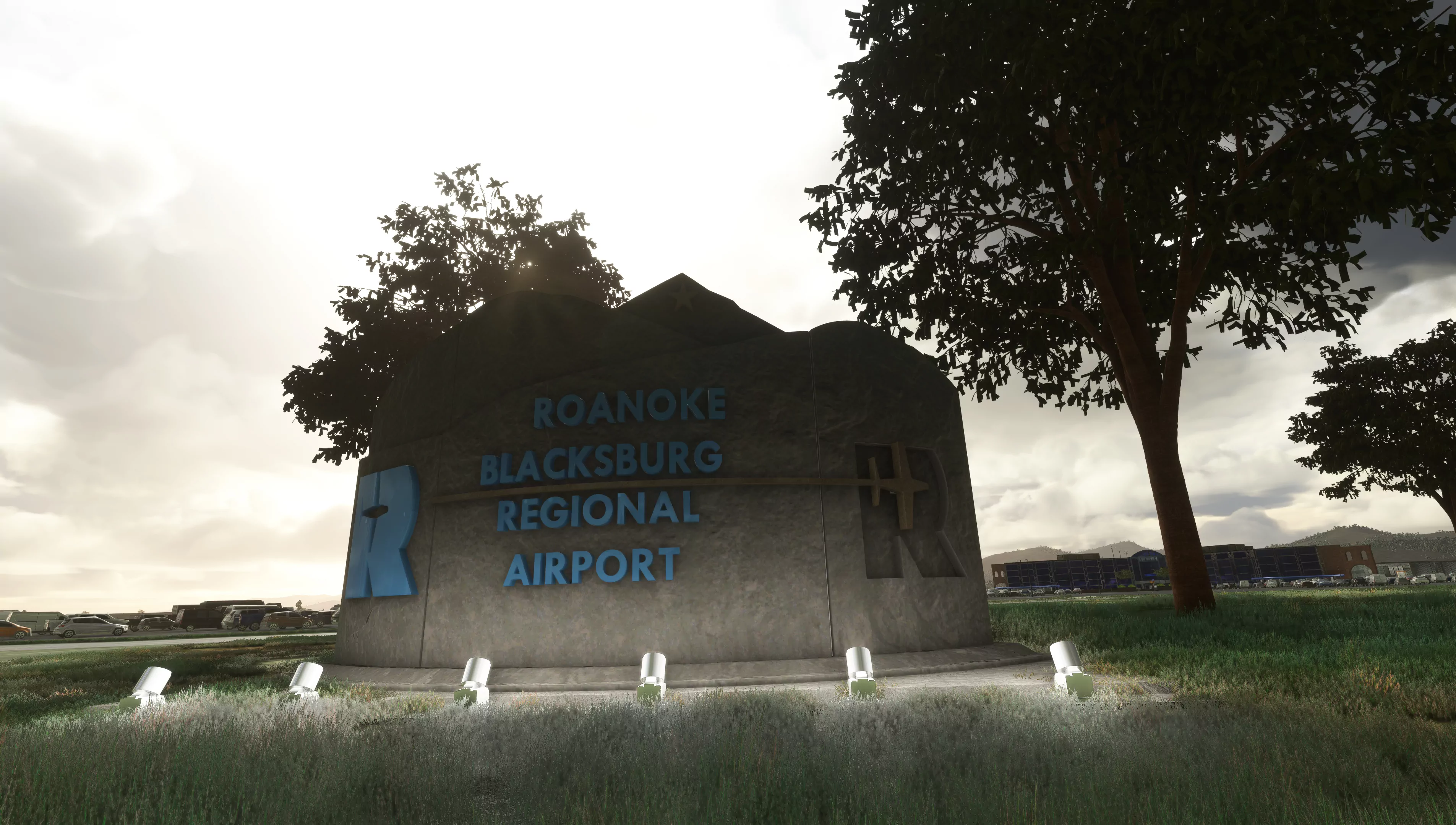 Аэропорт KROA ( Роанок, США )