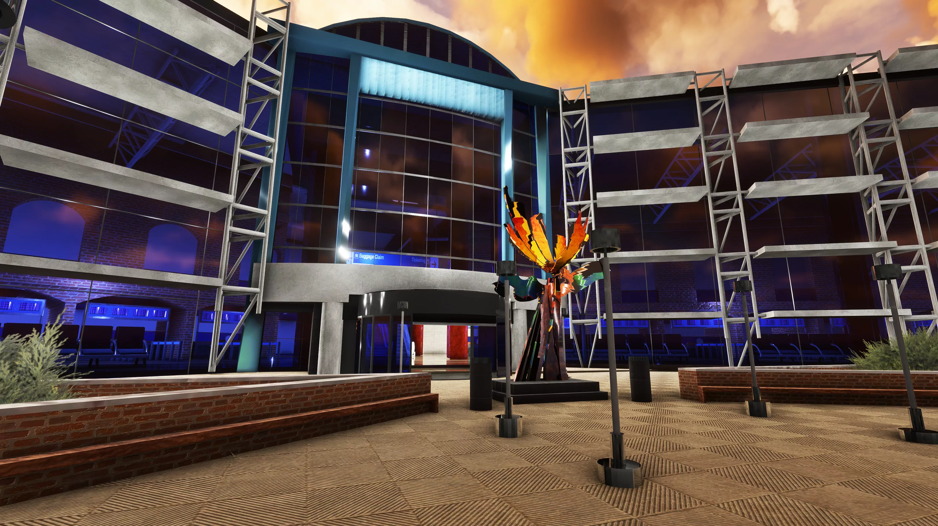 Аэропорт KROA ( Роанок, США )