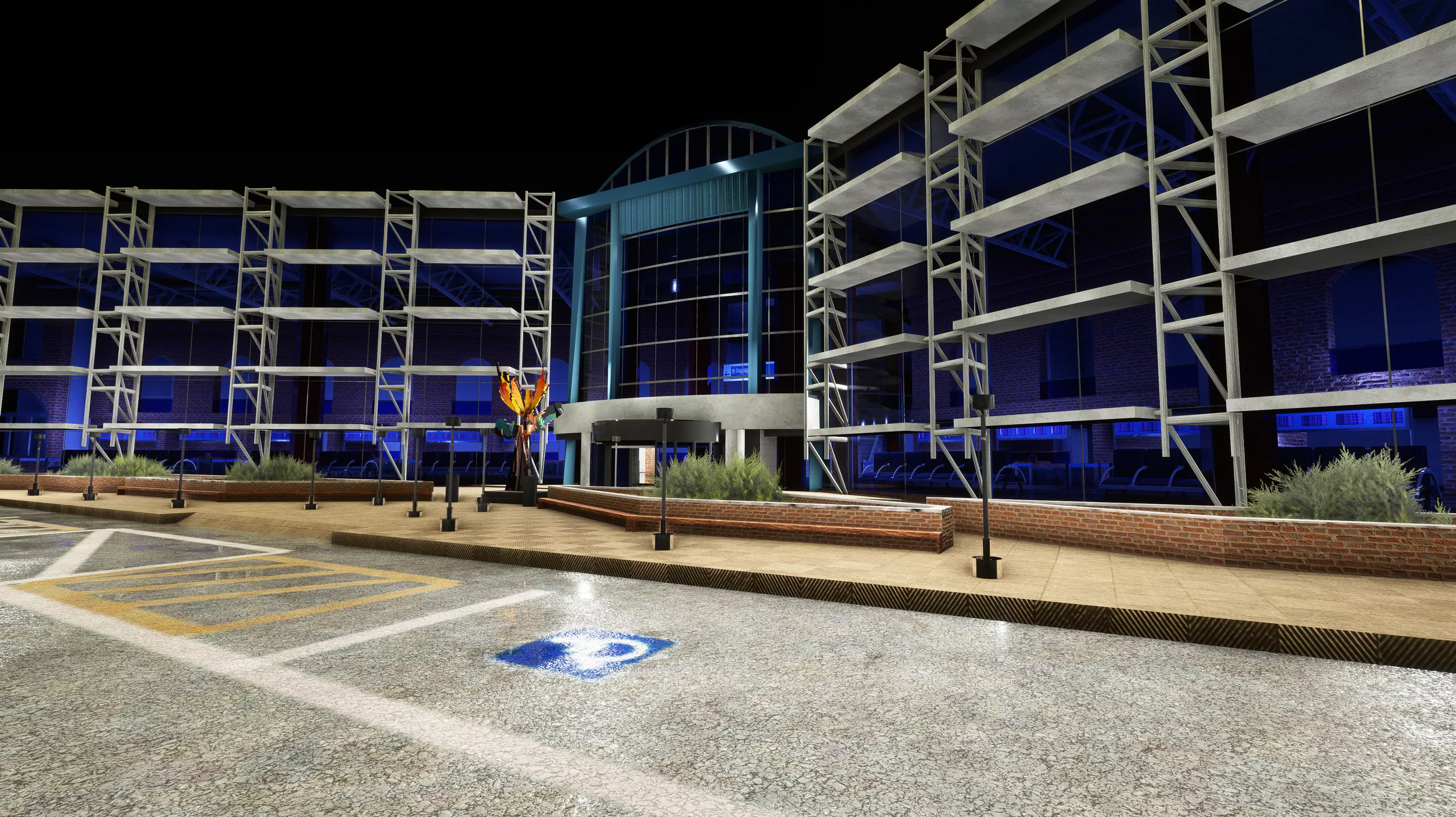 Аэропорт KROA ( Роанок, США )