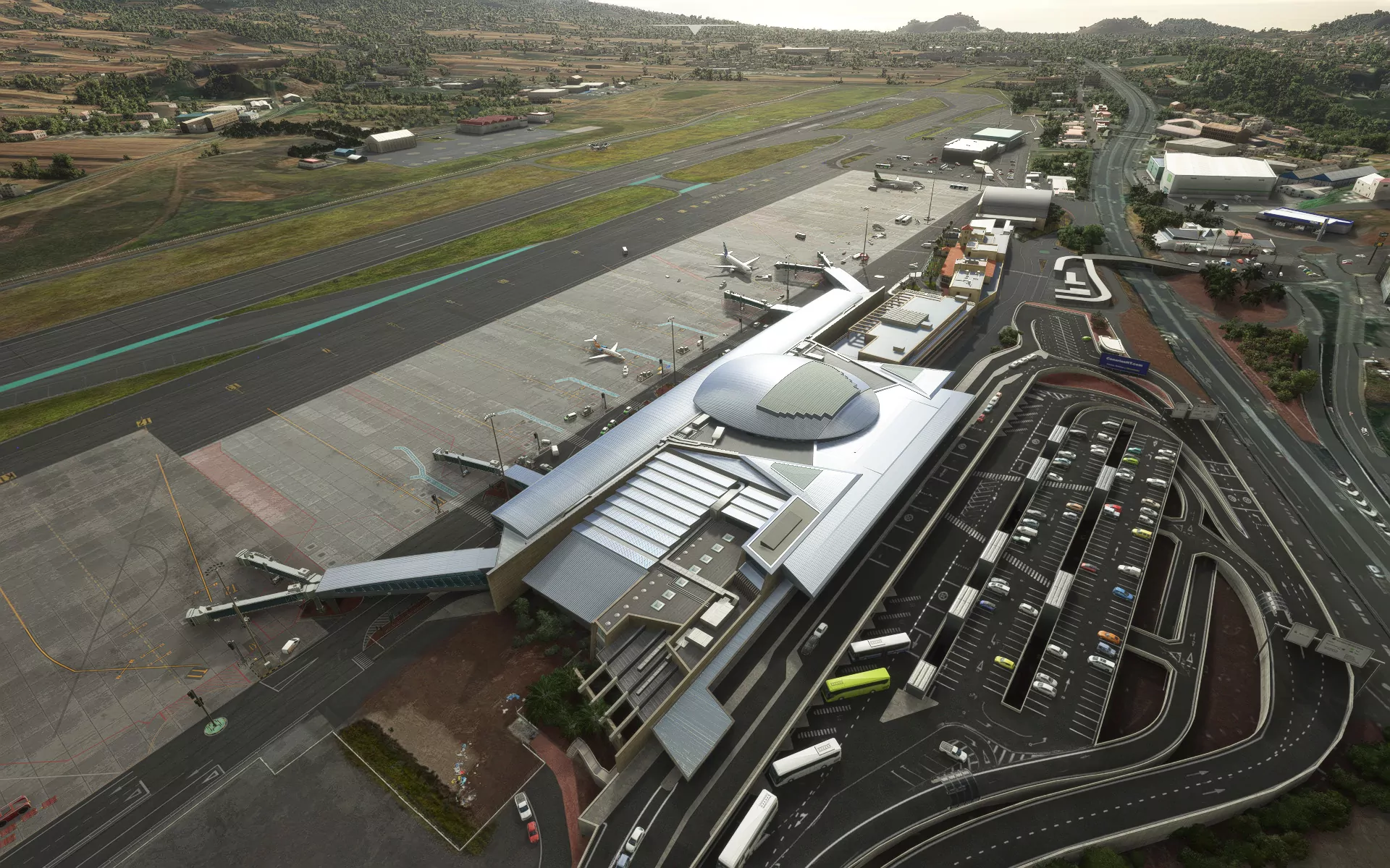 Аэропорт GCXO ( Тенерифе, Испания )