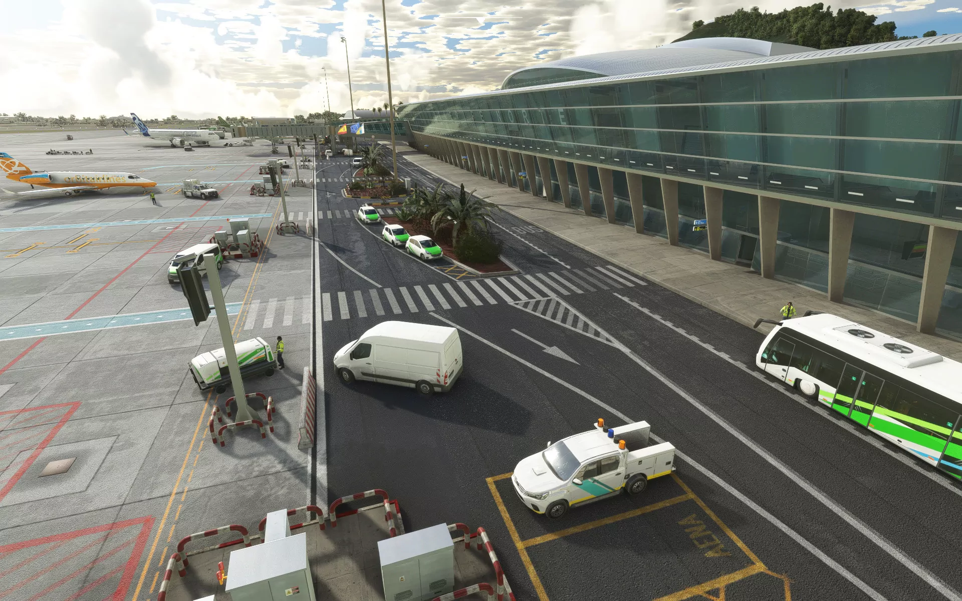 Аэропорт GCXO ( Тенерифе, Испания )