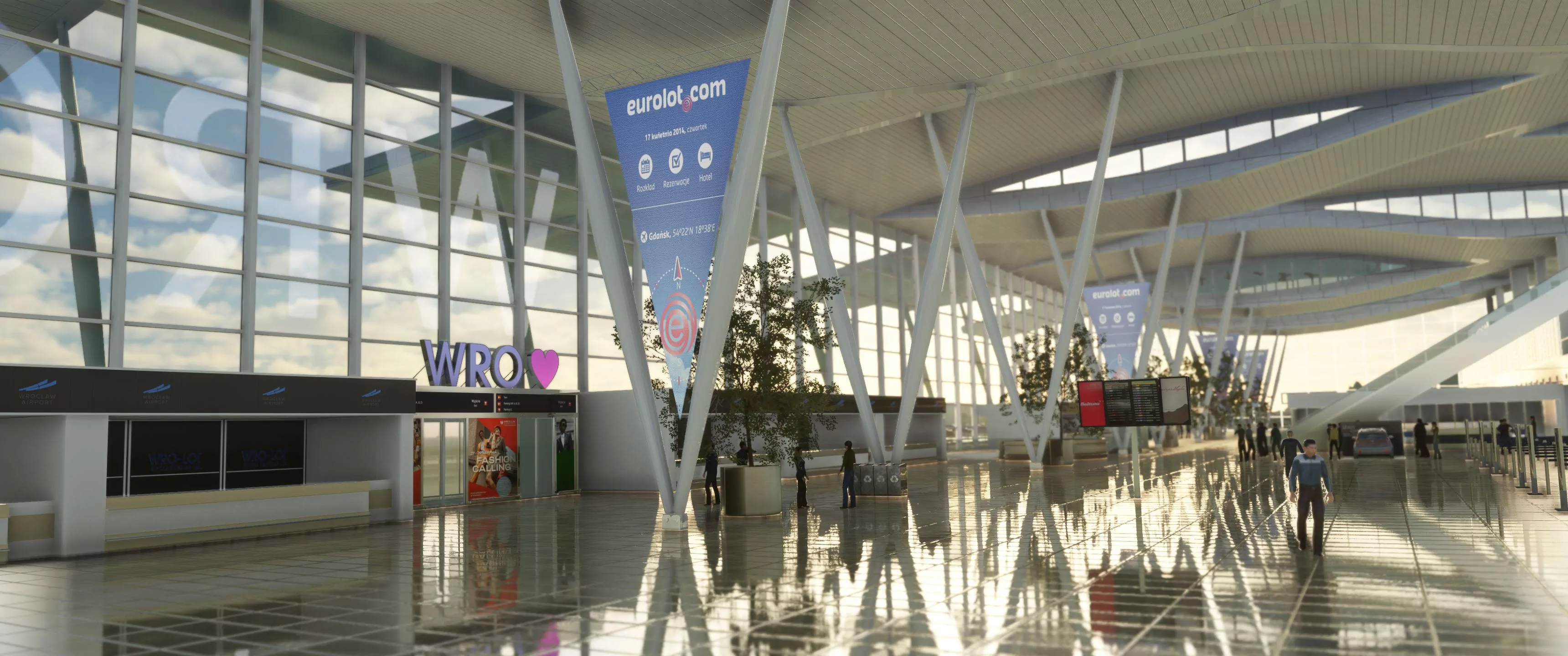 Аэропорт EPWR ( Ворцлав, Польша )