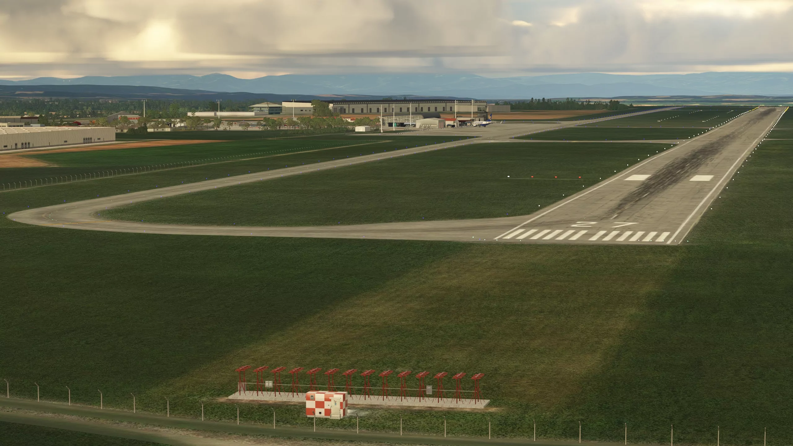 Аэропорт LFLS ( Гренобль, Франция )