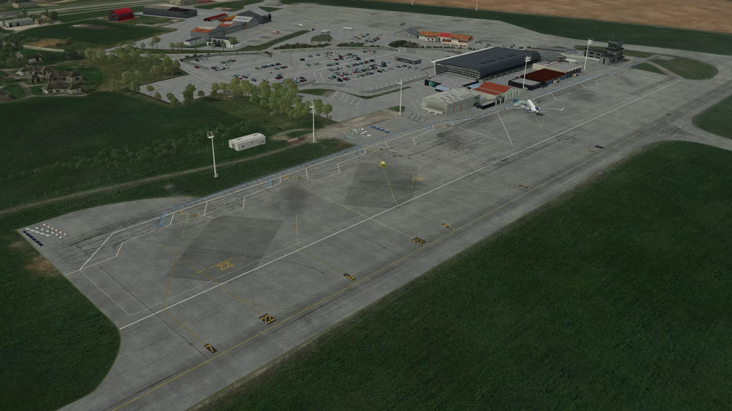 Аэропорт LFLS ( Гренобль, Франция )