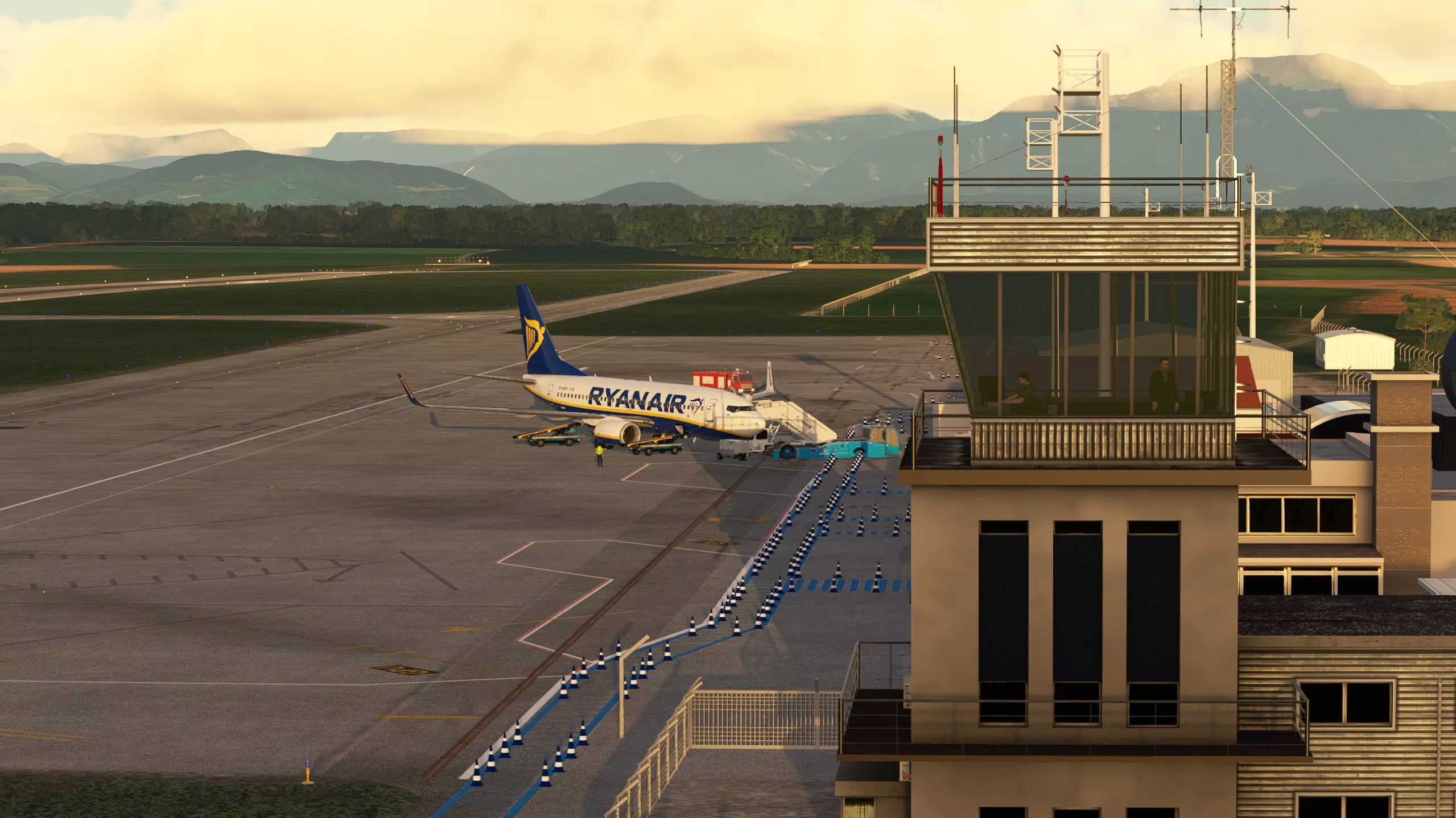 Аэропорт LFLS ( Гренобль, Франция )