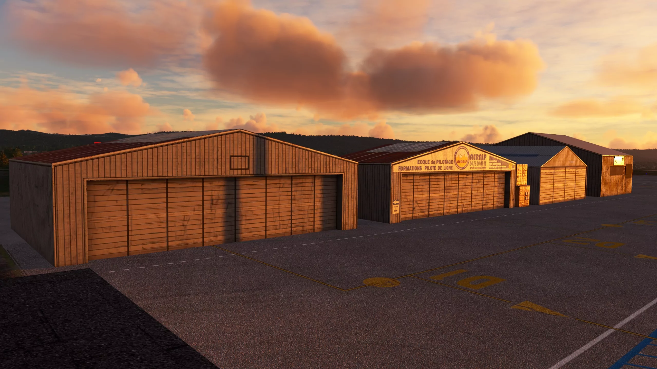 Аэропорт LFLS ( Гренобль, Франция )