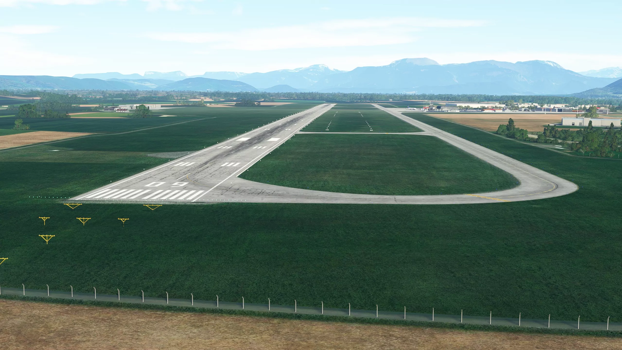 Аэропорт LFLS ( Гренобль, Франция )