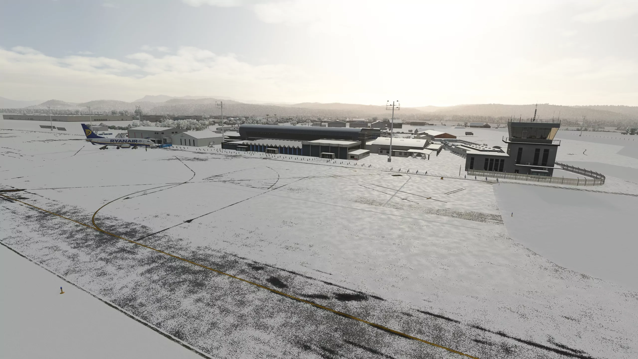 Аэропорт LFLS ( Гренобль, Франция )