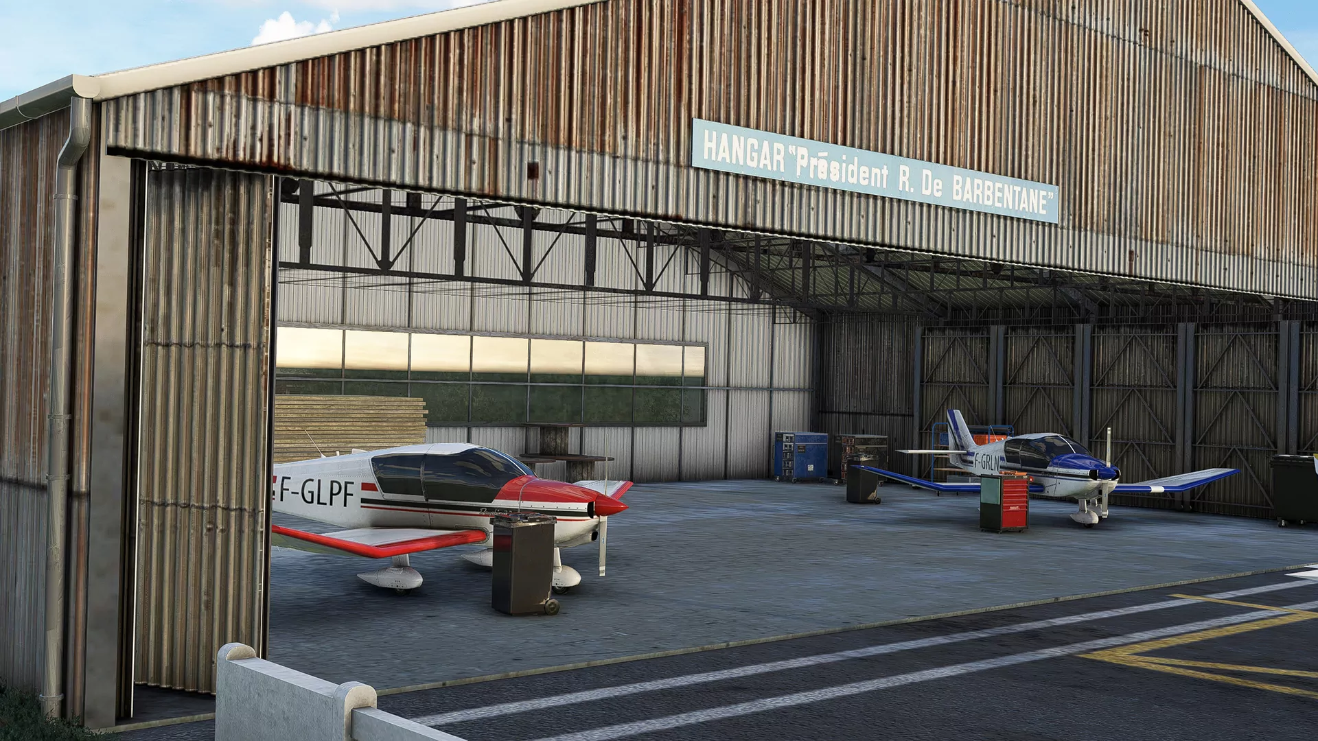 Аэродром LFGM ( Монсо-ле-Мин, Франция )