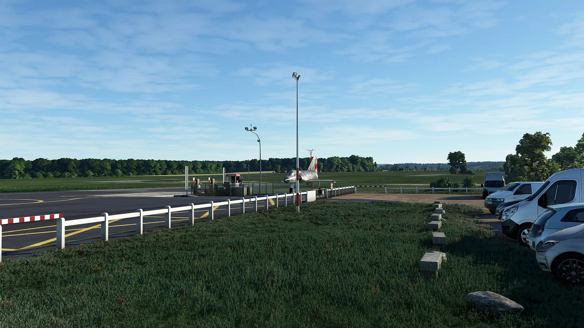 Аэродром LFGM ( Монсо-ле-Мин, Франция )