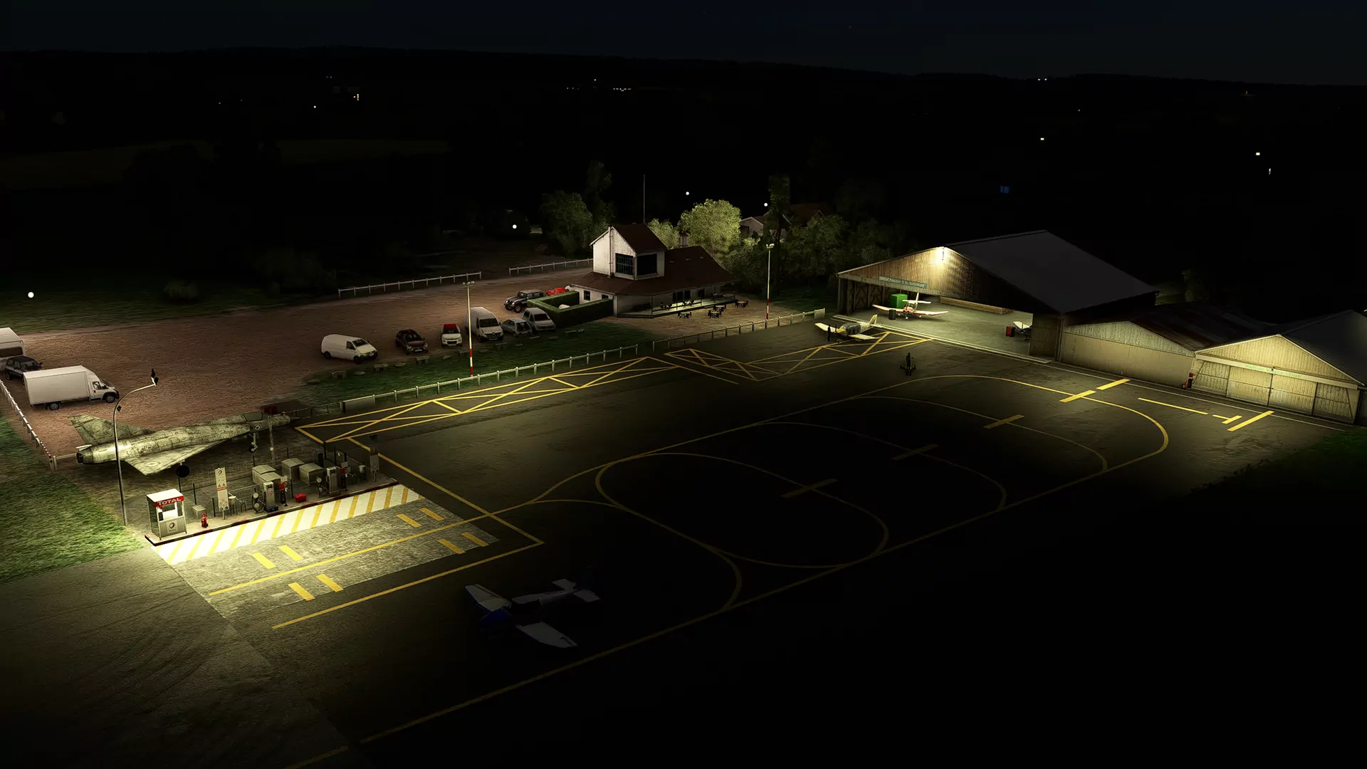 Аэродром LFGM ( Монсо-ле-Мин, Франция )