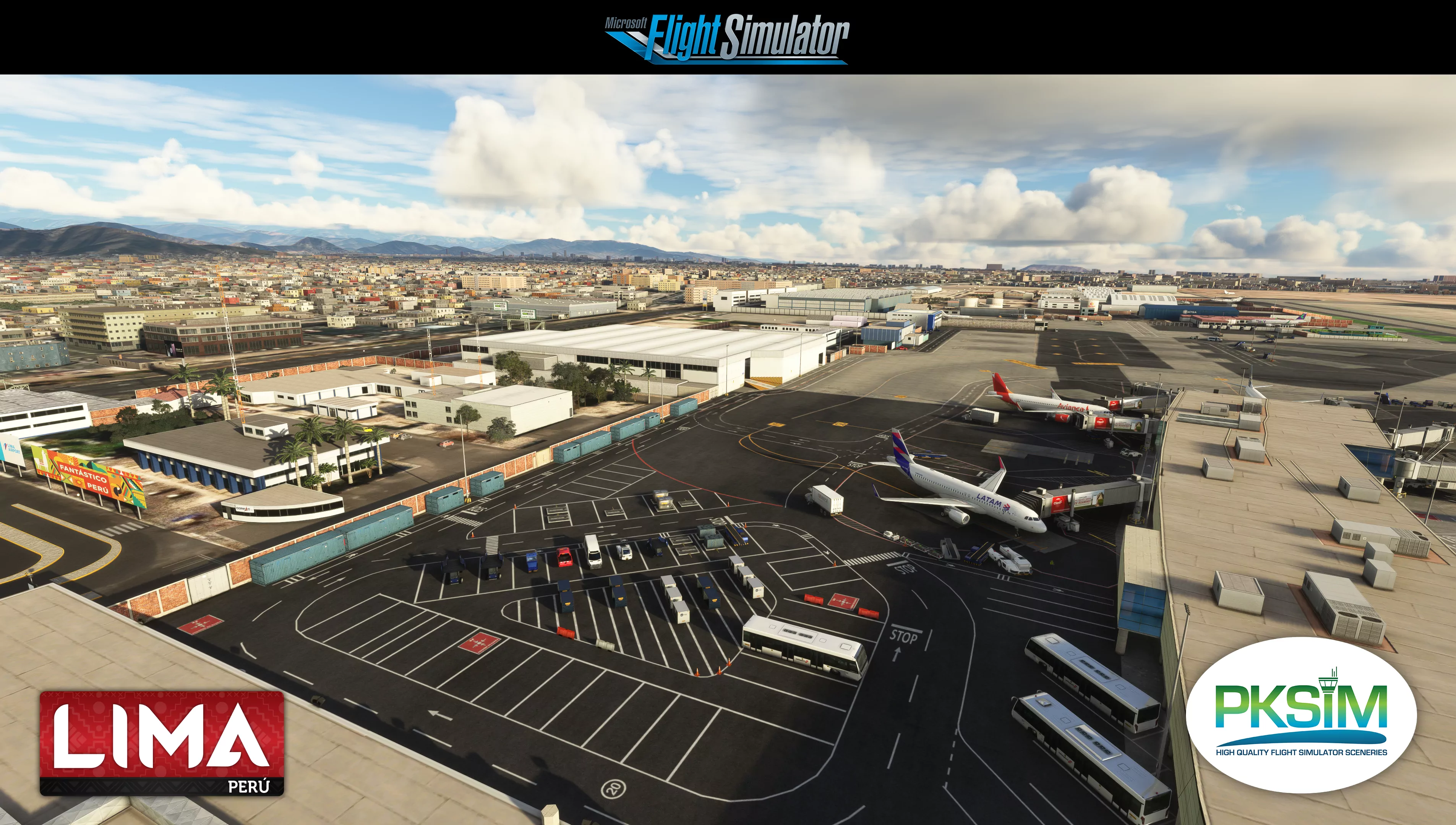 Аэропорт SPJC ( Кальяо, Перу )