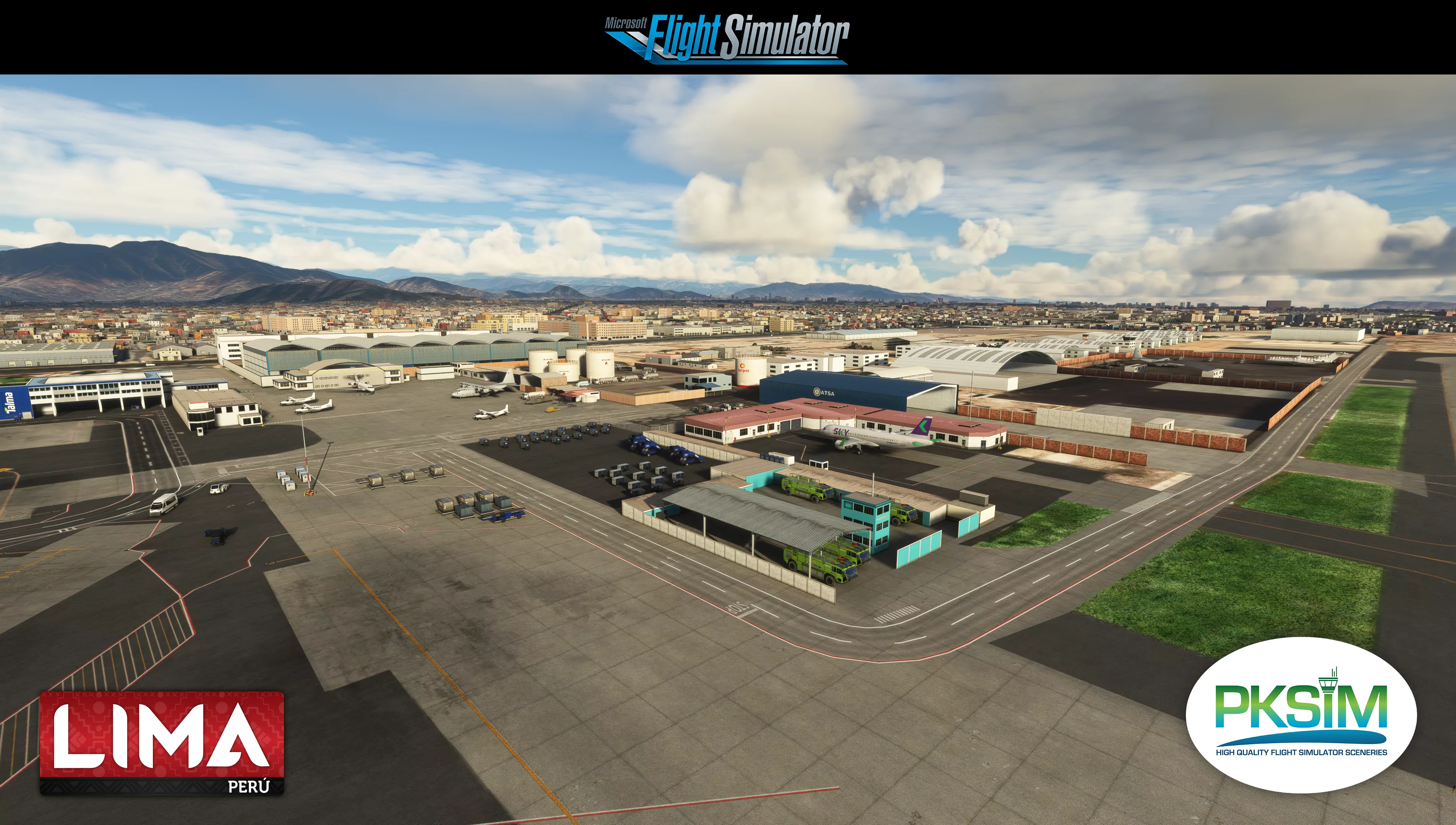 Аэропорт SPJC ( Кальяо, Перу )