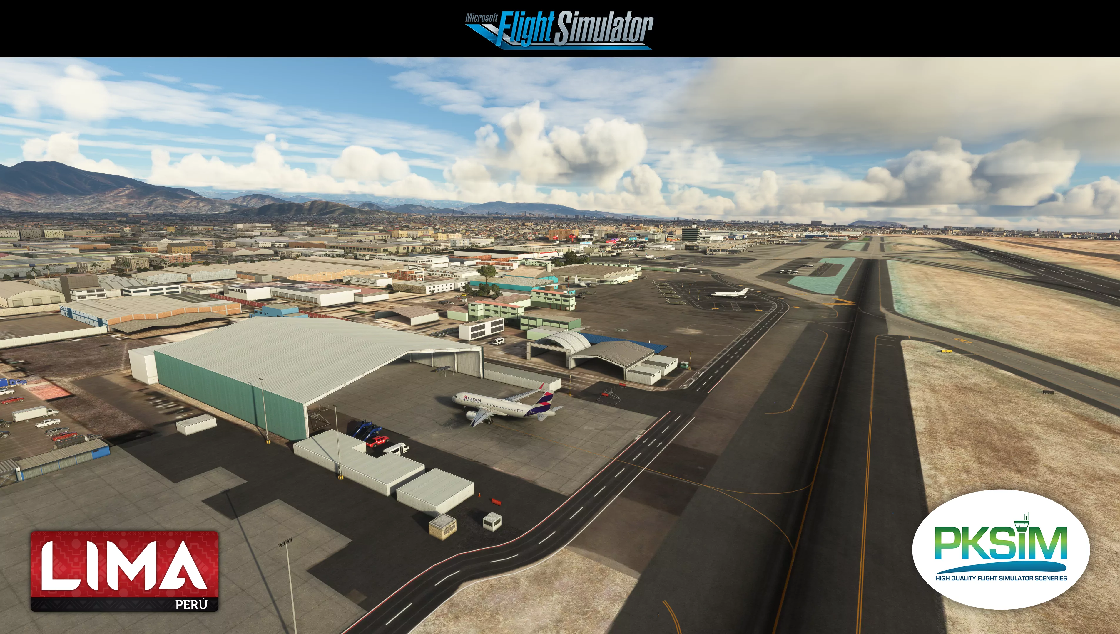 Аэропорт SPJC ( Кальяо, Перу )