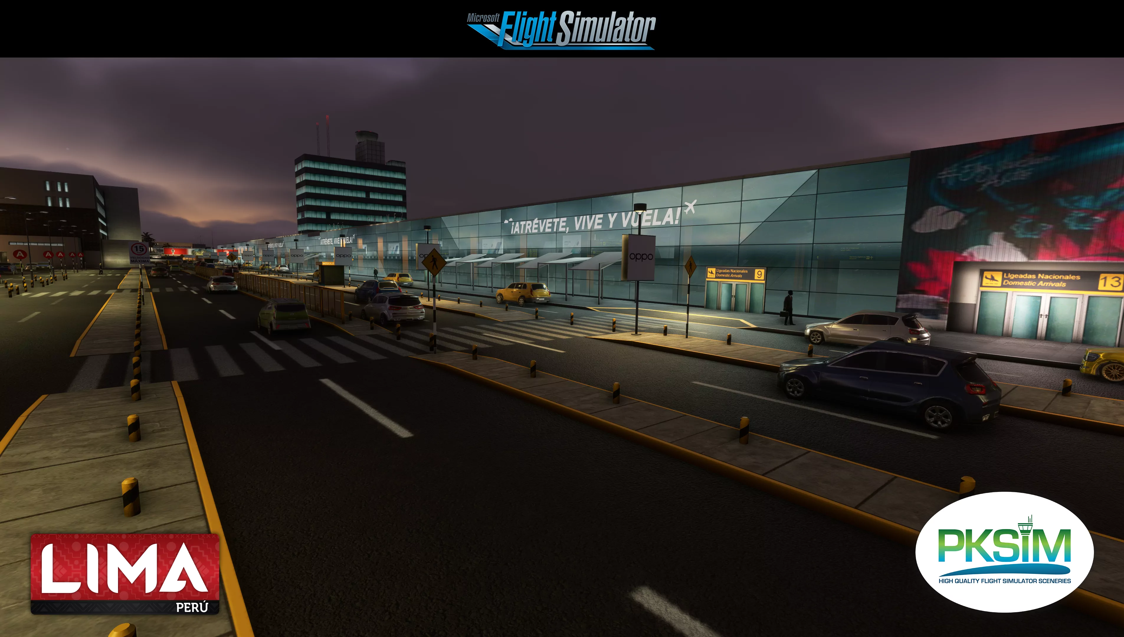 Аэропорт SPJC ( Кальяо, Перу )