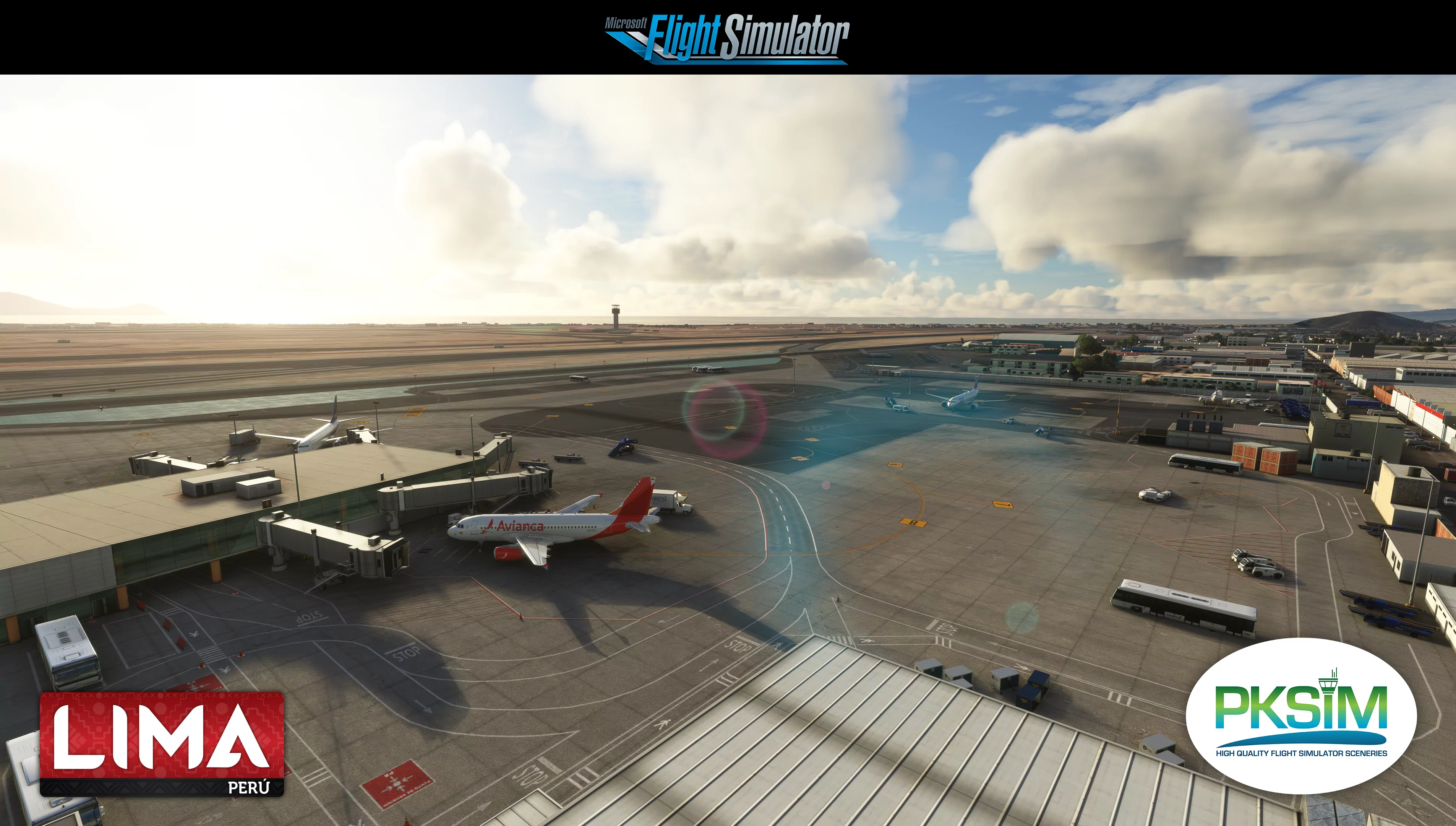 Аэропорт SPJC ( Кальяо, Перу )