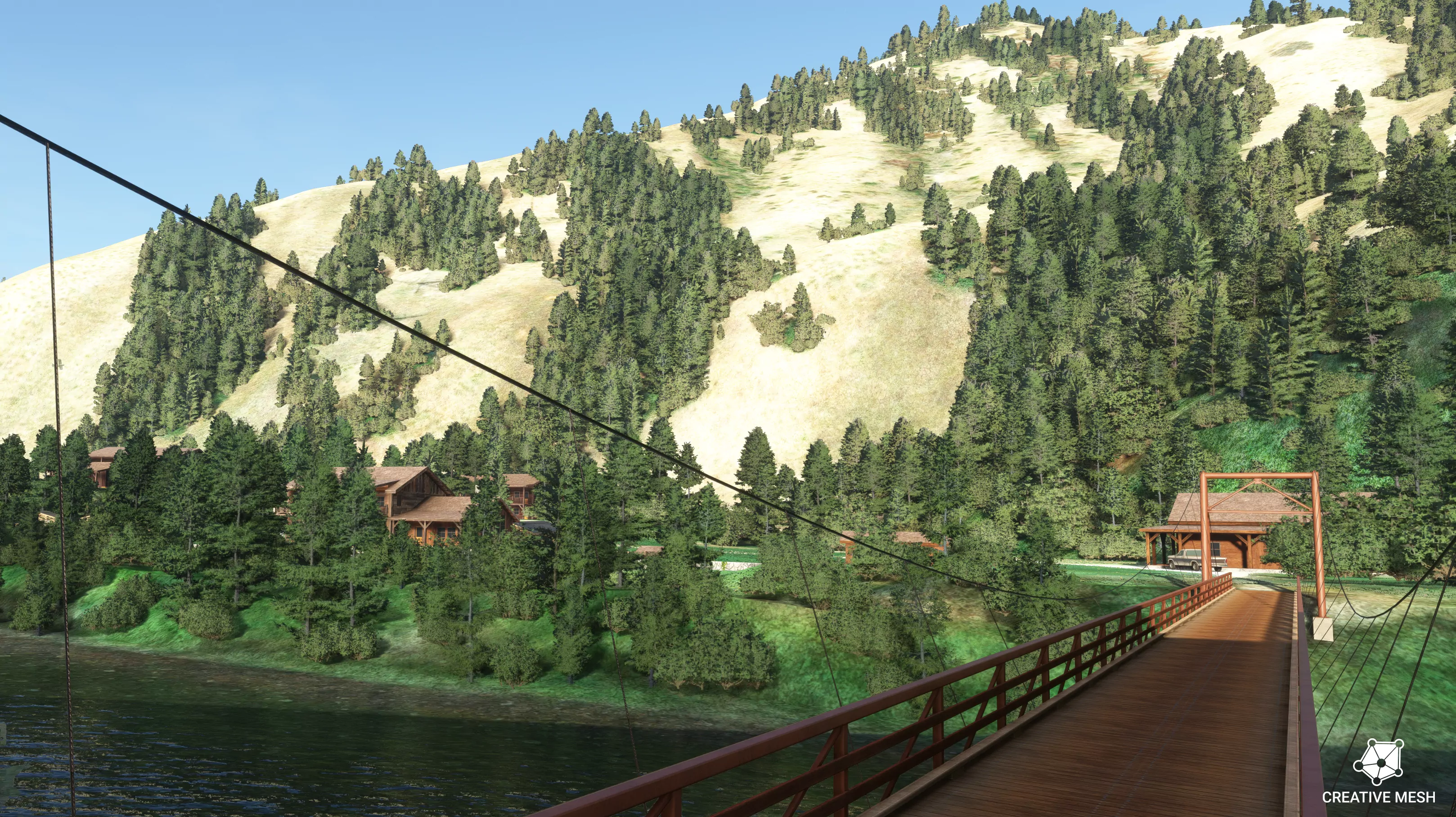 Аэродром 2U8 ( Томас-Крик, США )