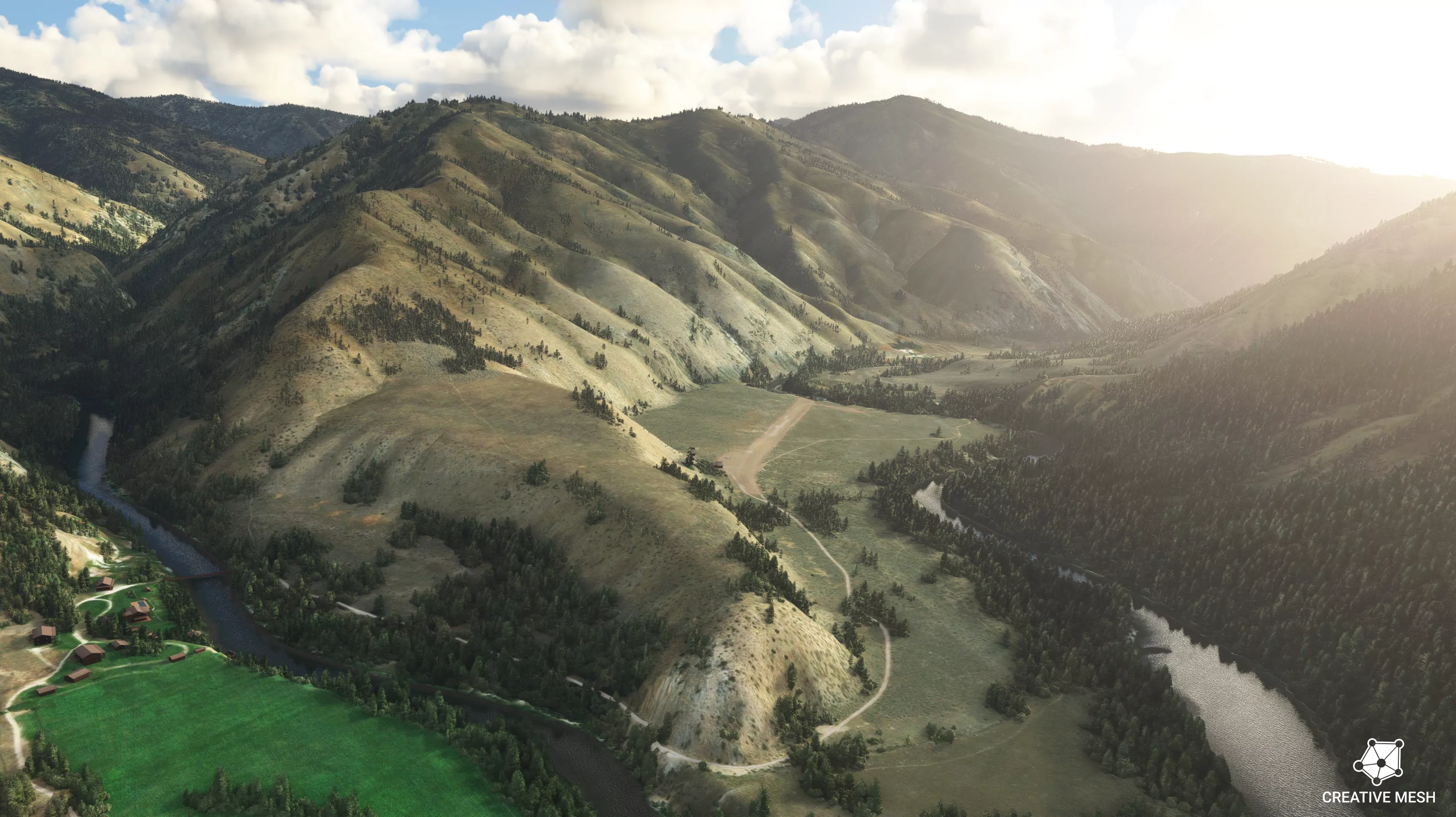 Аэродром 2U8 ( Томас-Крик, США )