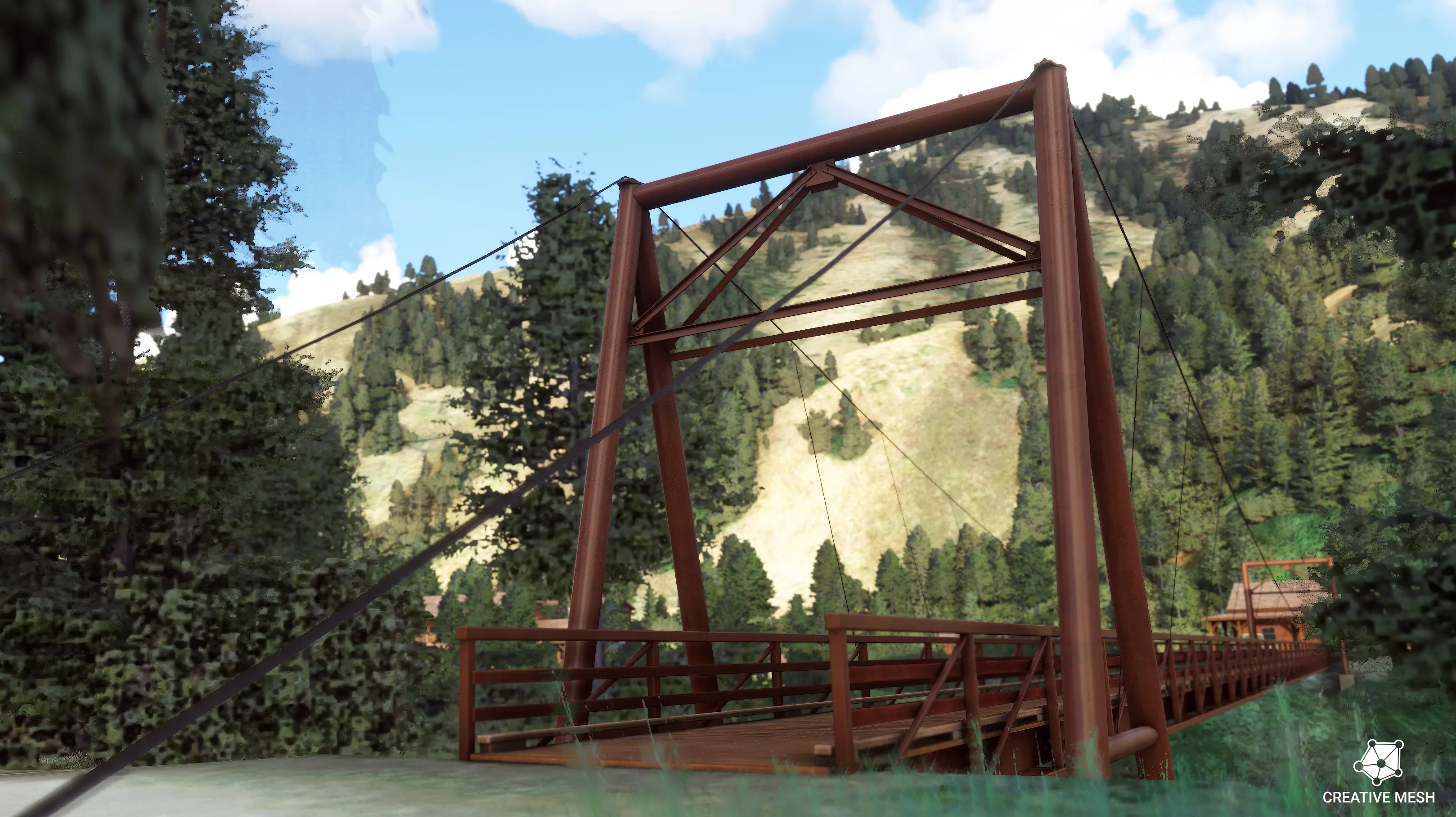 Аэродром 2U8 ( Томас-Крик, США )